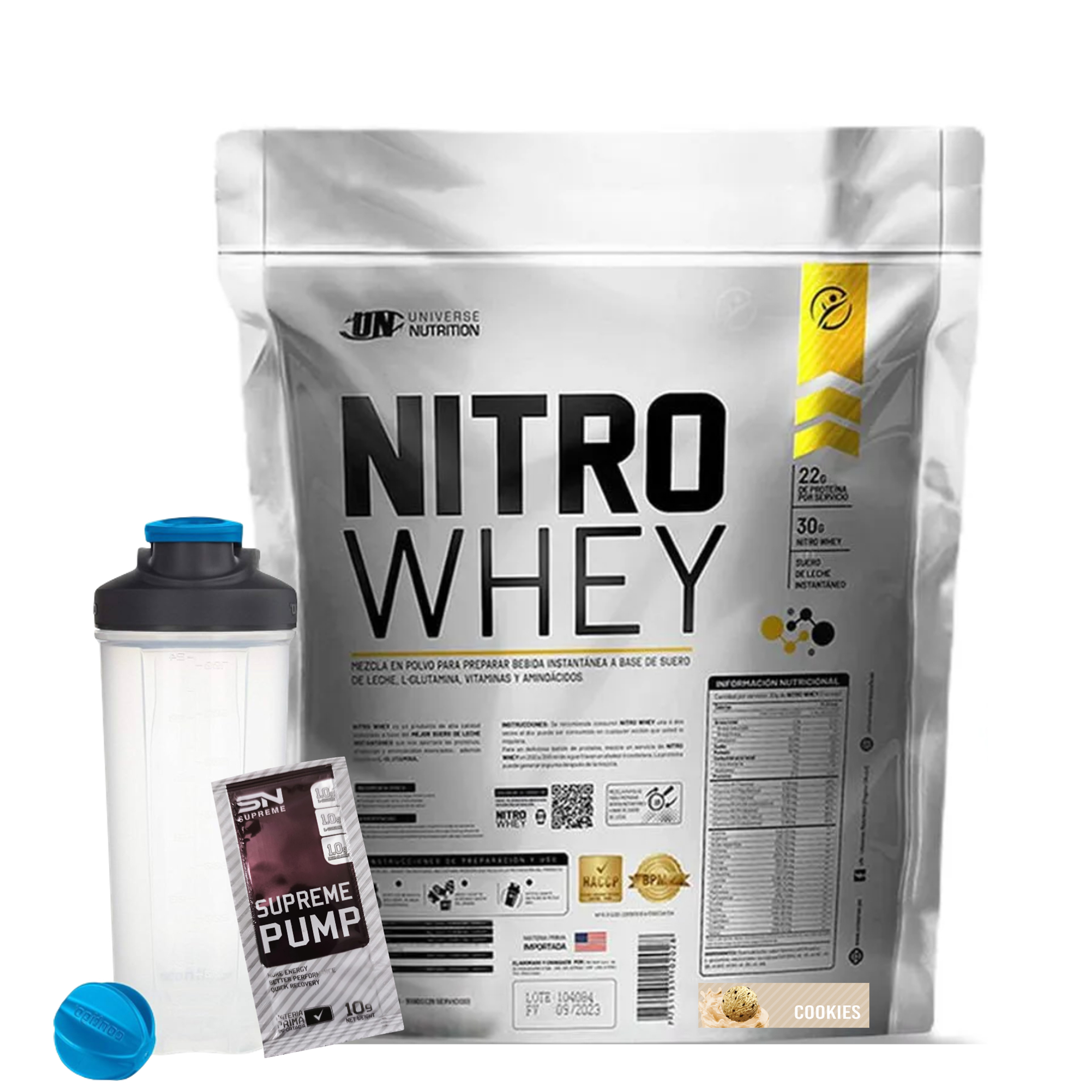 NITRO WHEY x 3kg - 5 kg saco 5