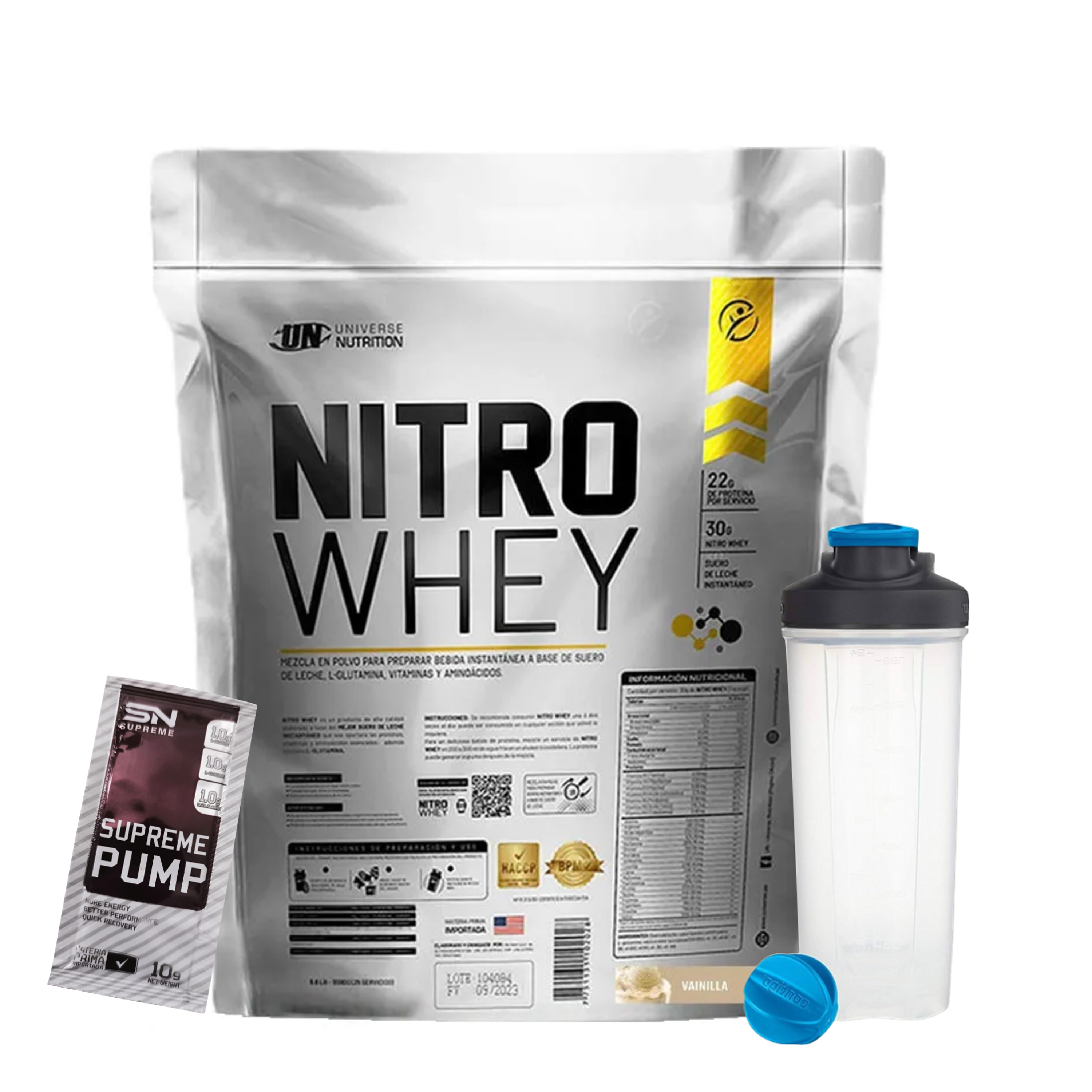 NITRO WHEY x 3kg - 5 kg saco 6