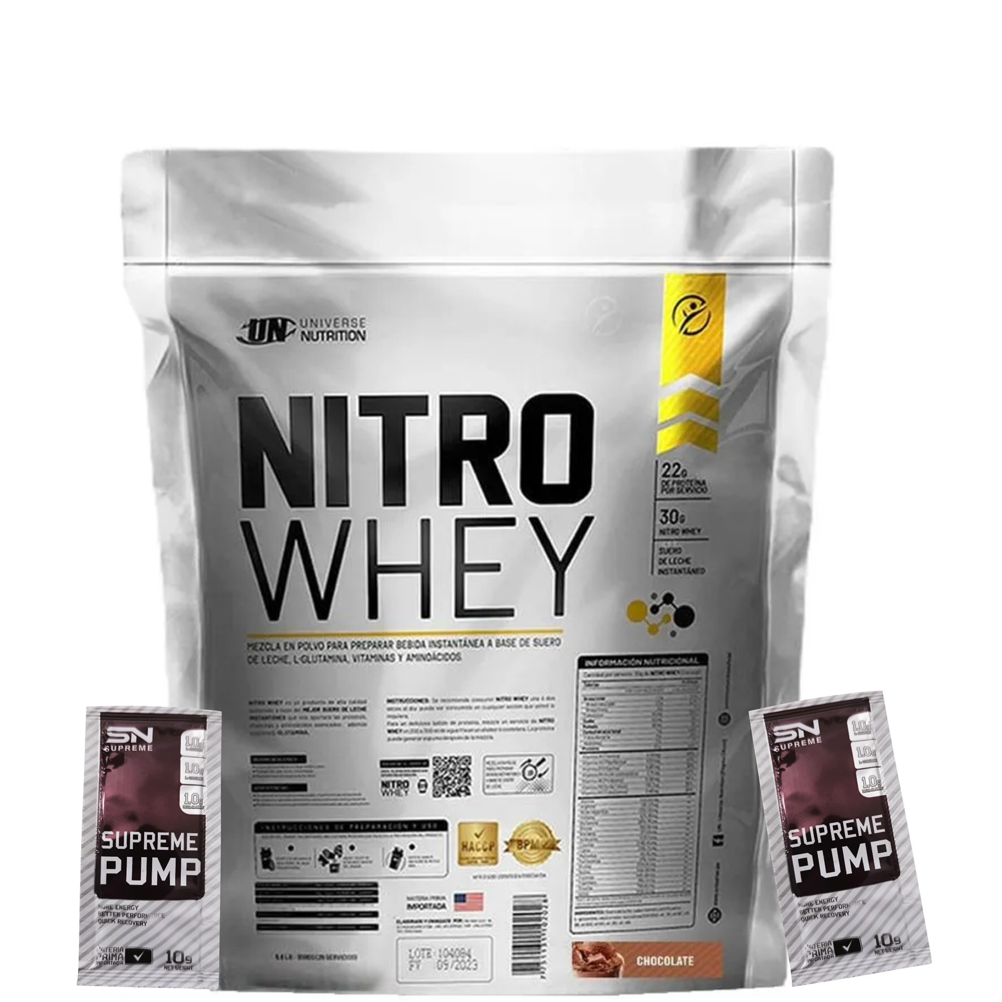 NITRO WHEY x 3kg - 5 kg saco 7