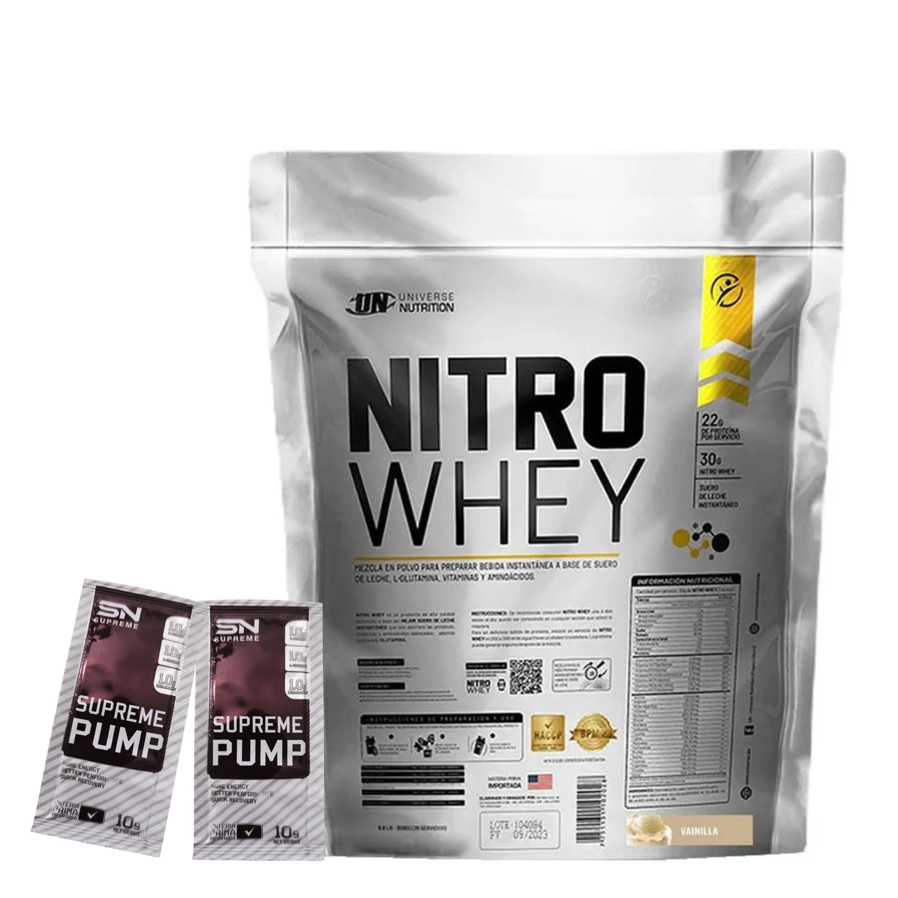 NITRO WHEY x 3kg - 5 kg saco 9