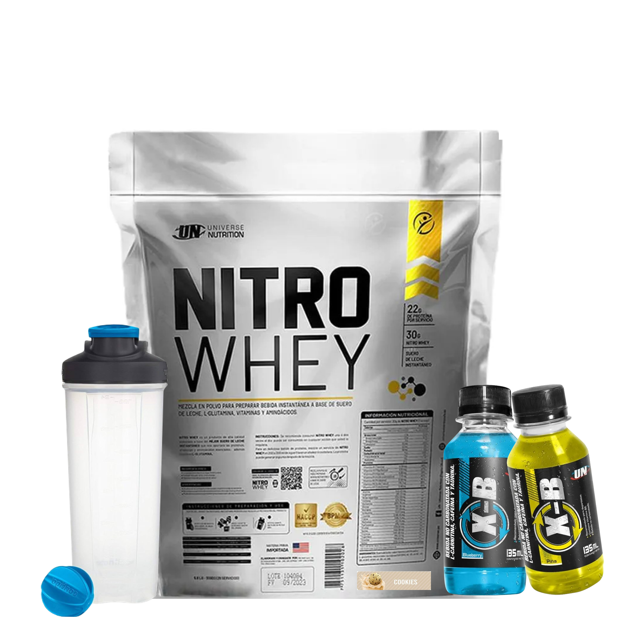 NITRO WHEY x 3kg - 5 kg saco 11