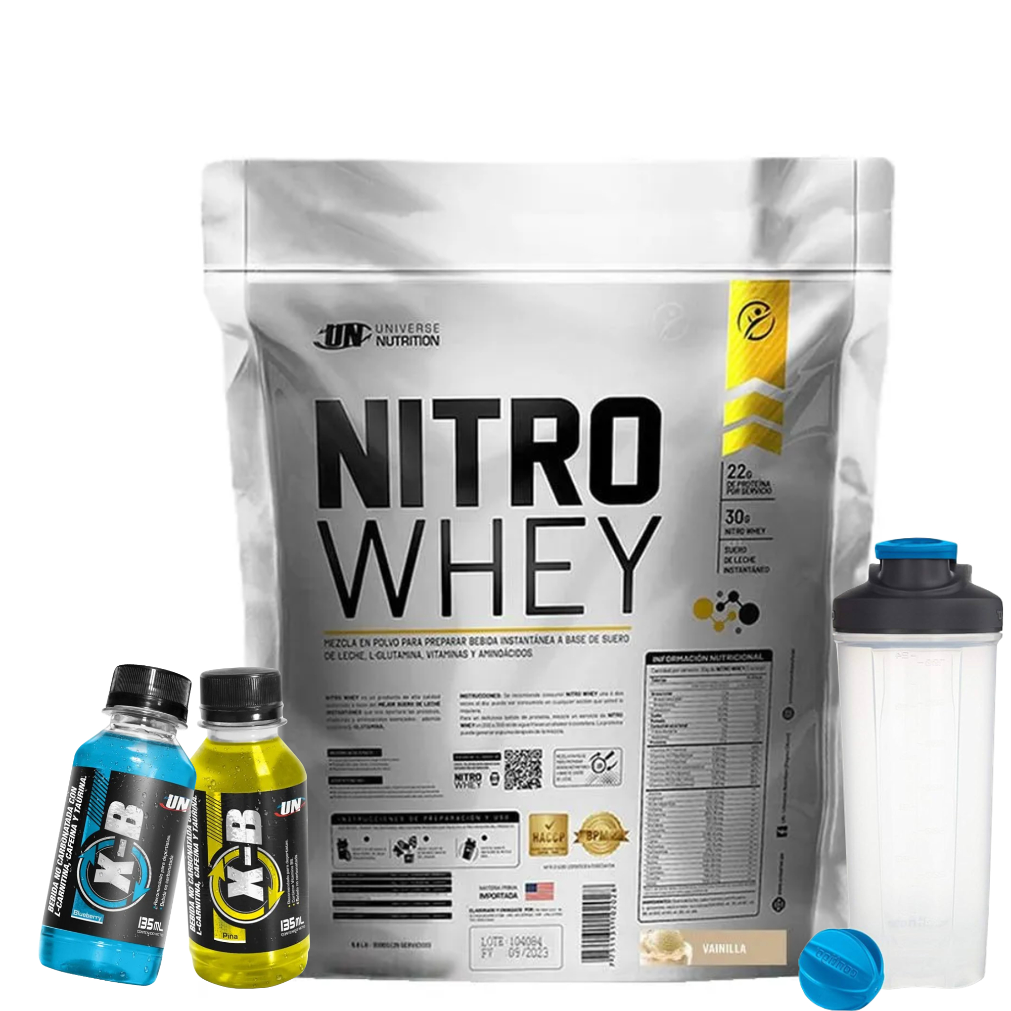 NITRO WHEY x 3kg - 5 kg saco 12