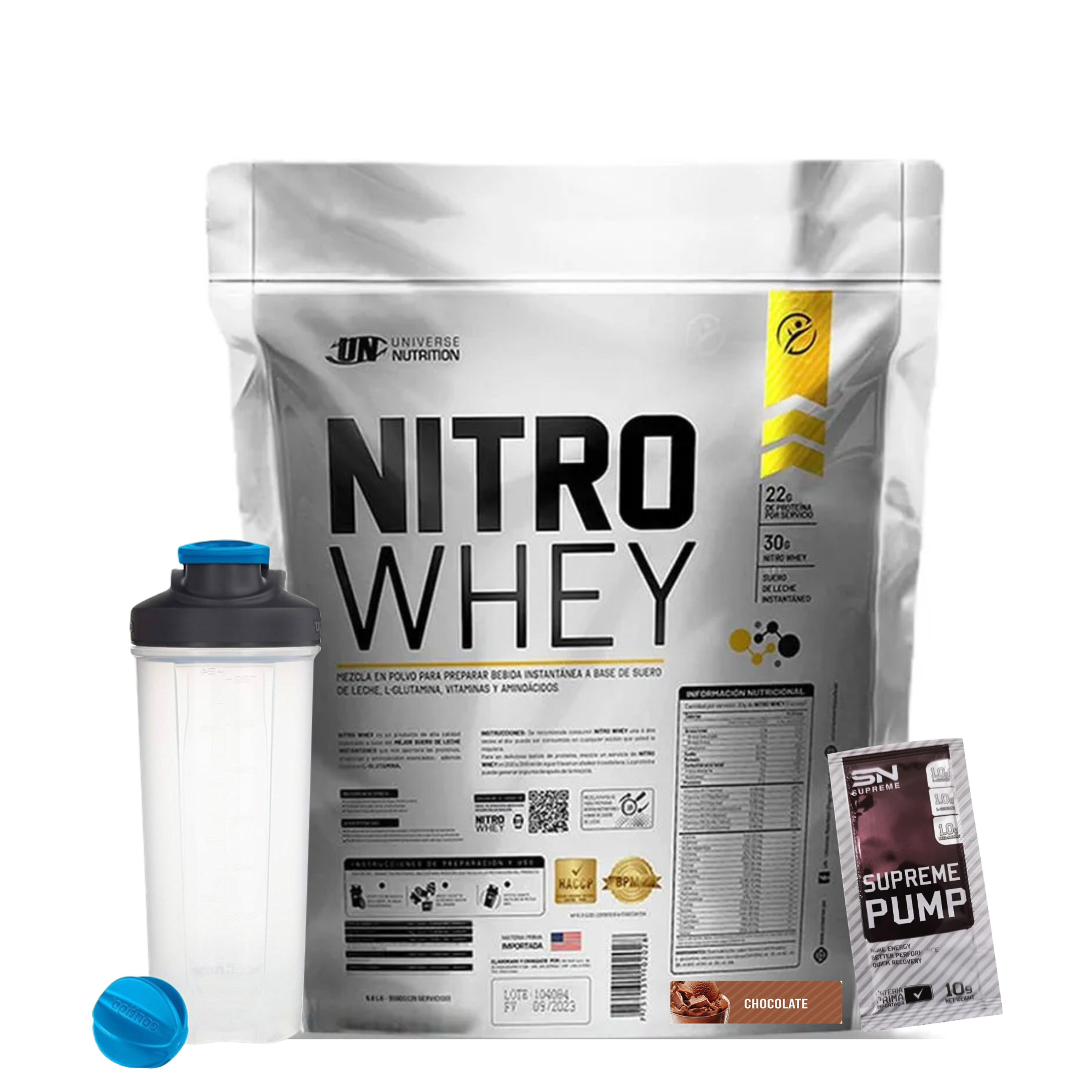 NITRO WHEY x 3kg - 5 kg saco 13