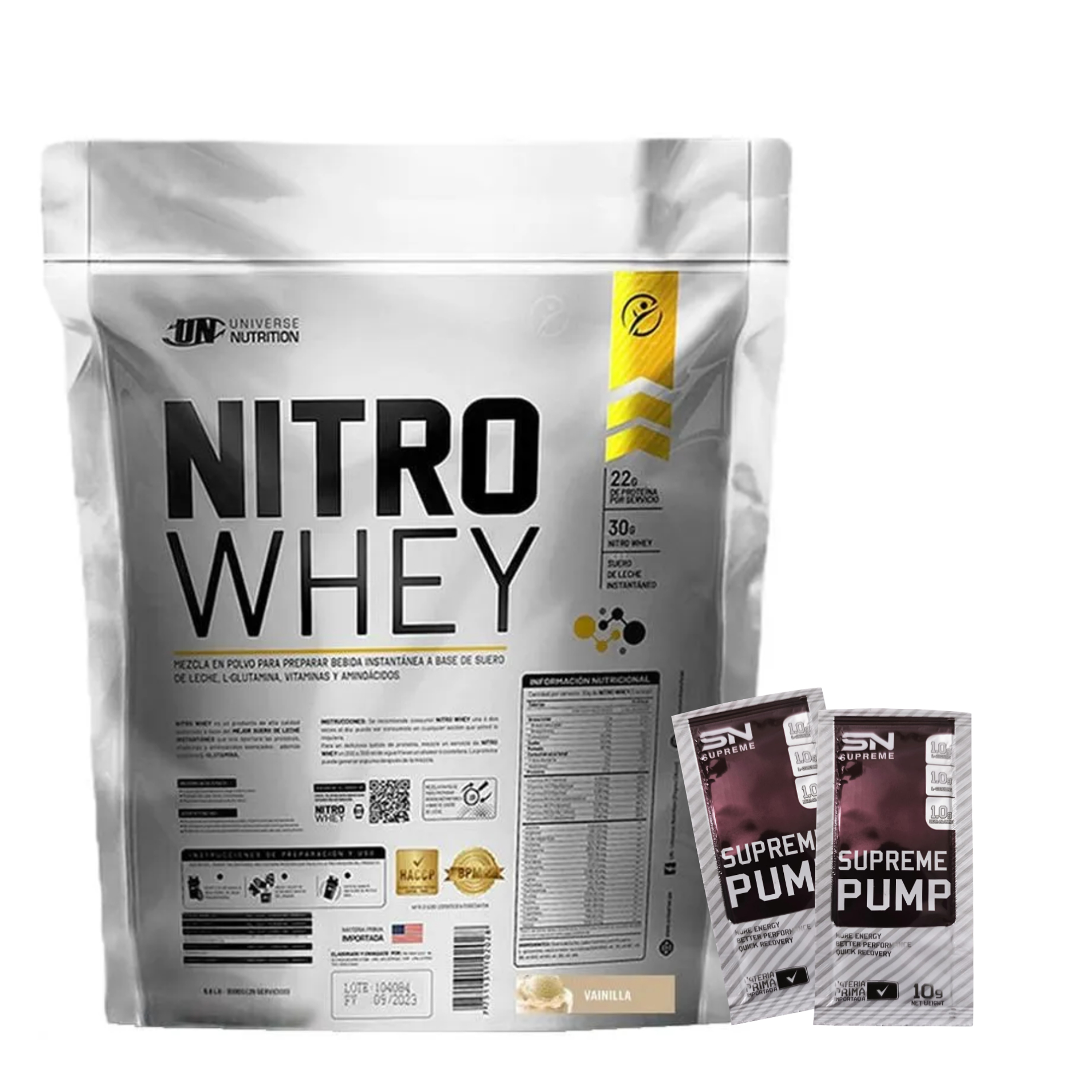 NITRO WHEY x 3kg - 5 kg saco 16