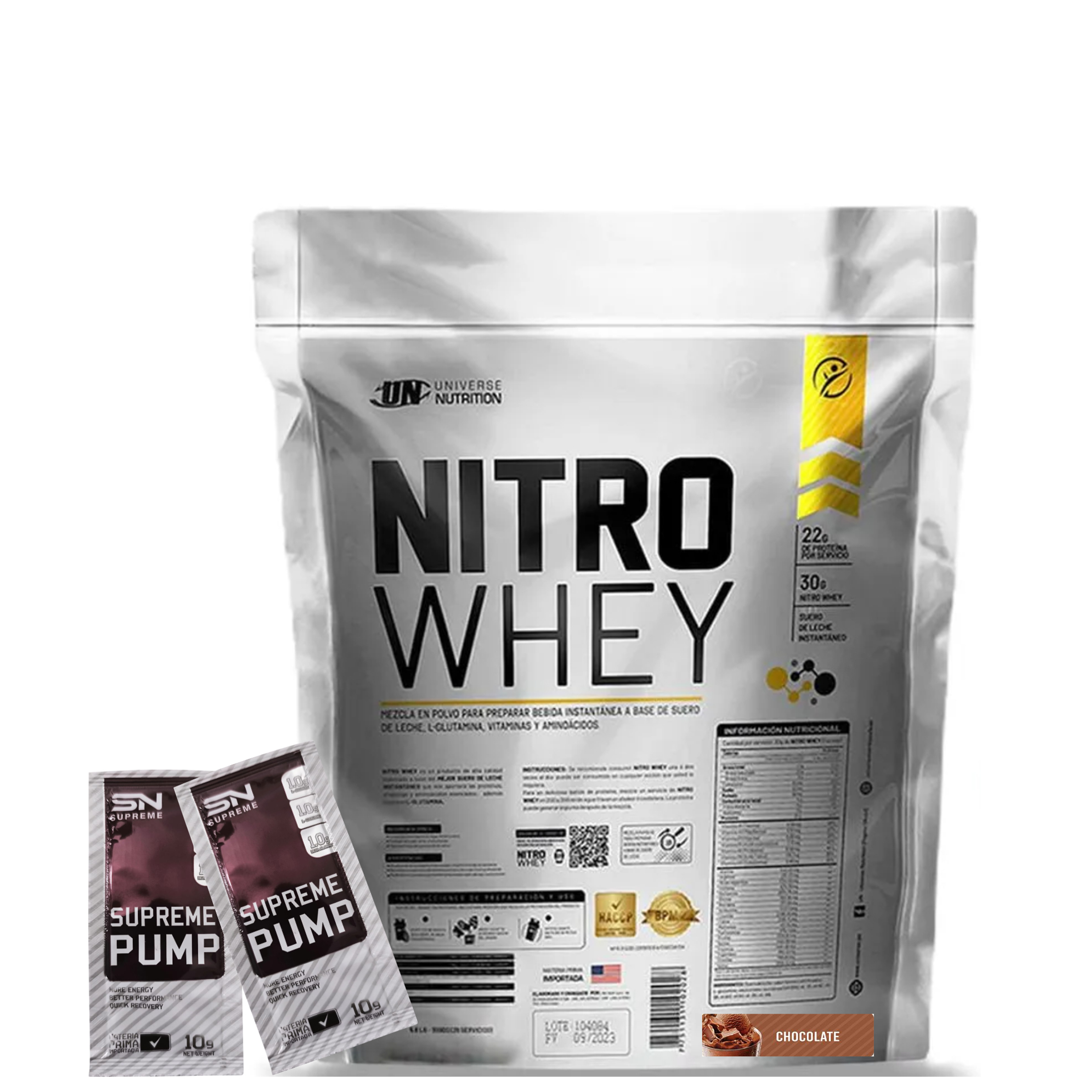 NITRO WHEY x 3kg - 5 kg saco 17