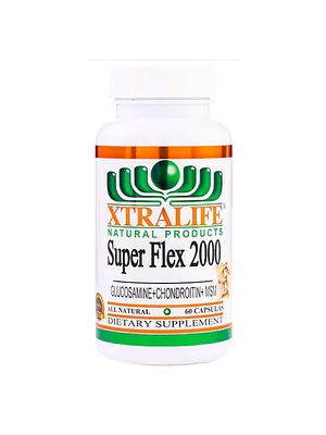 SUPER FLEX 2000 (glucosamina + condroitina + msm) - fco x 60 cap.