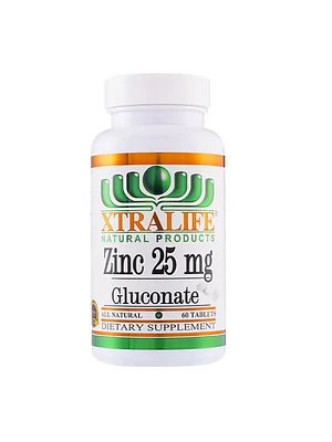 ZINC gluconate * 25 mg - fco x 60 tab.