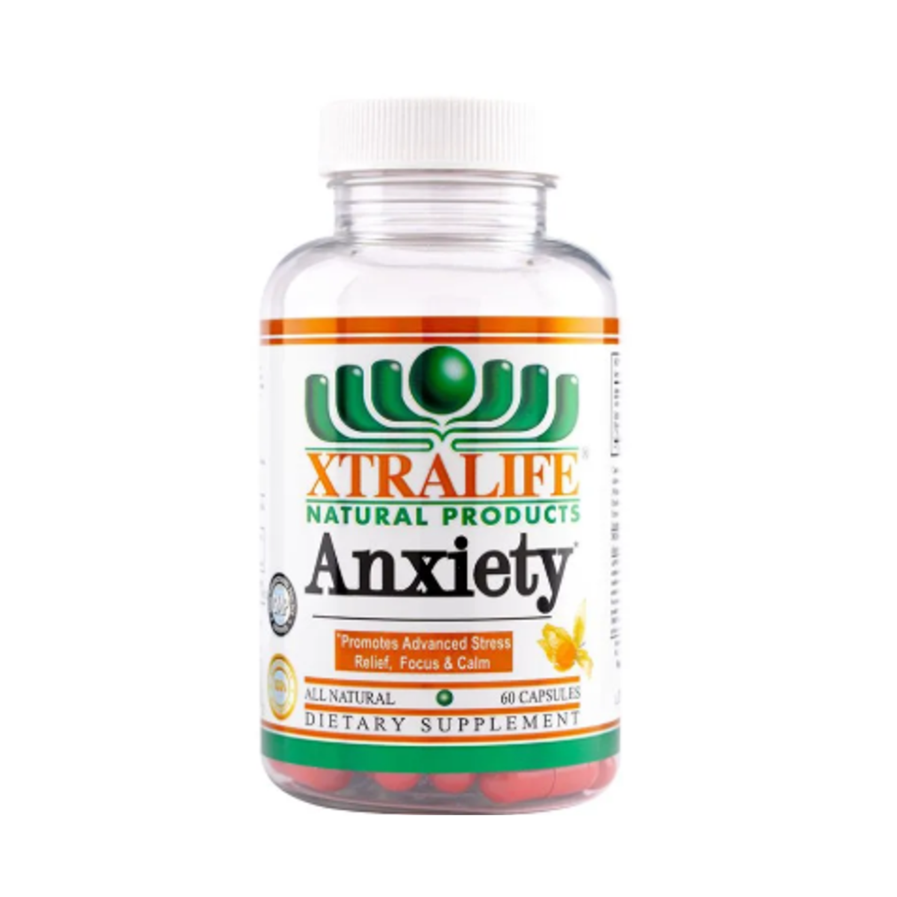 ANXIETY (ashwagandha + rodiola + teanina) - fco x 30 cap. 1