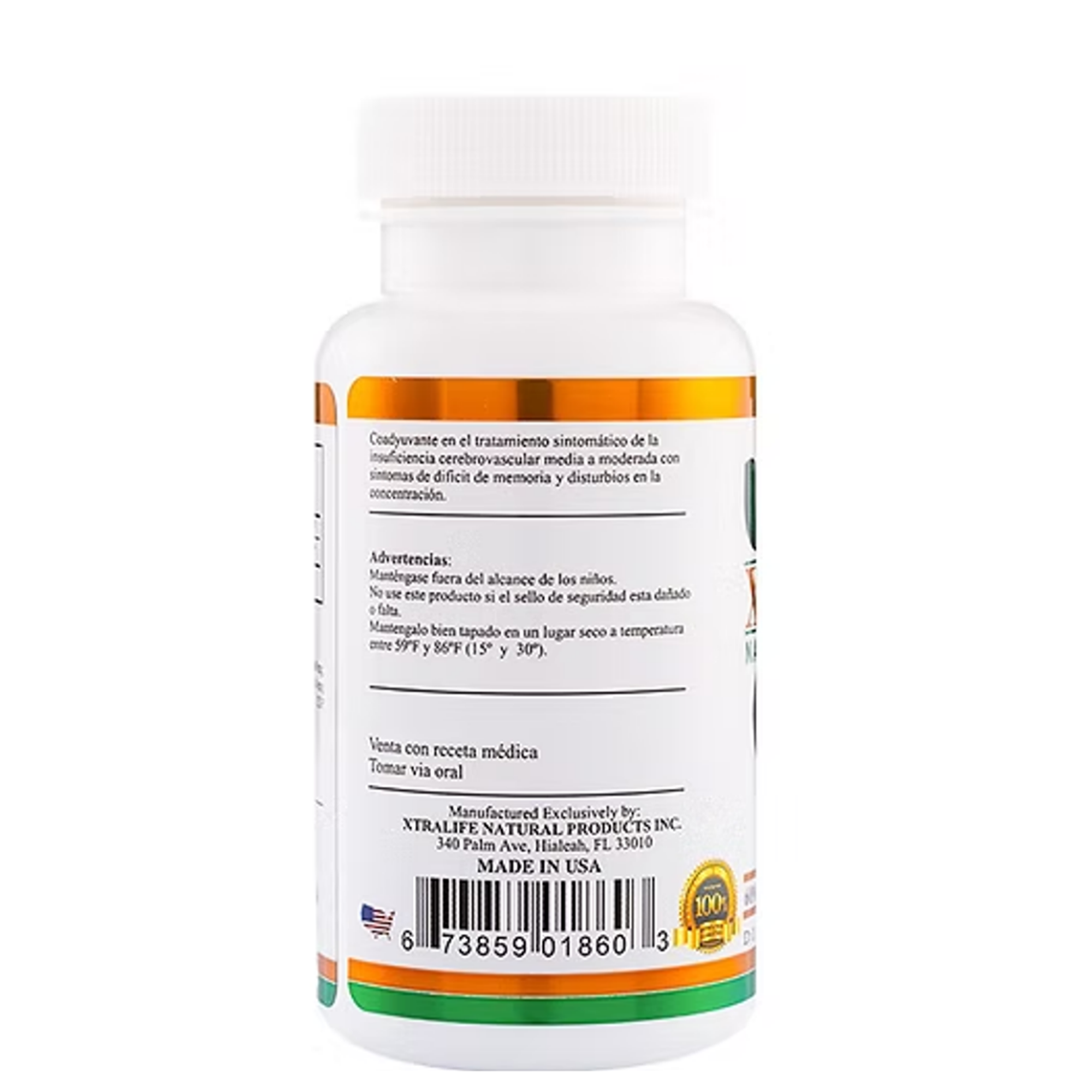 GINKGO BILOBA 60 mg (extracto) - fco x 60 cap. 3