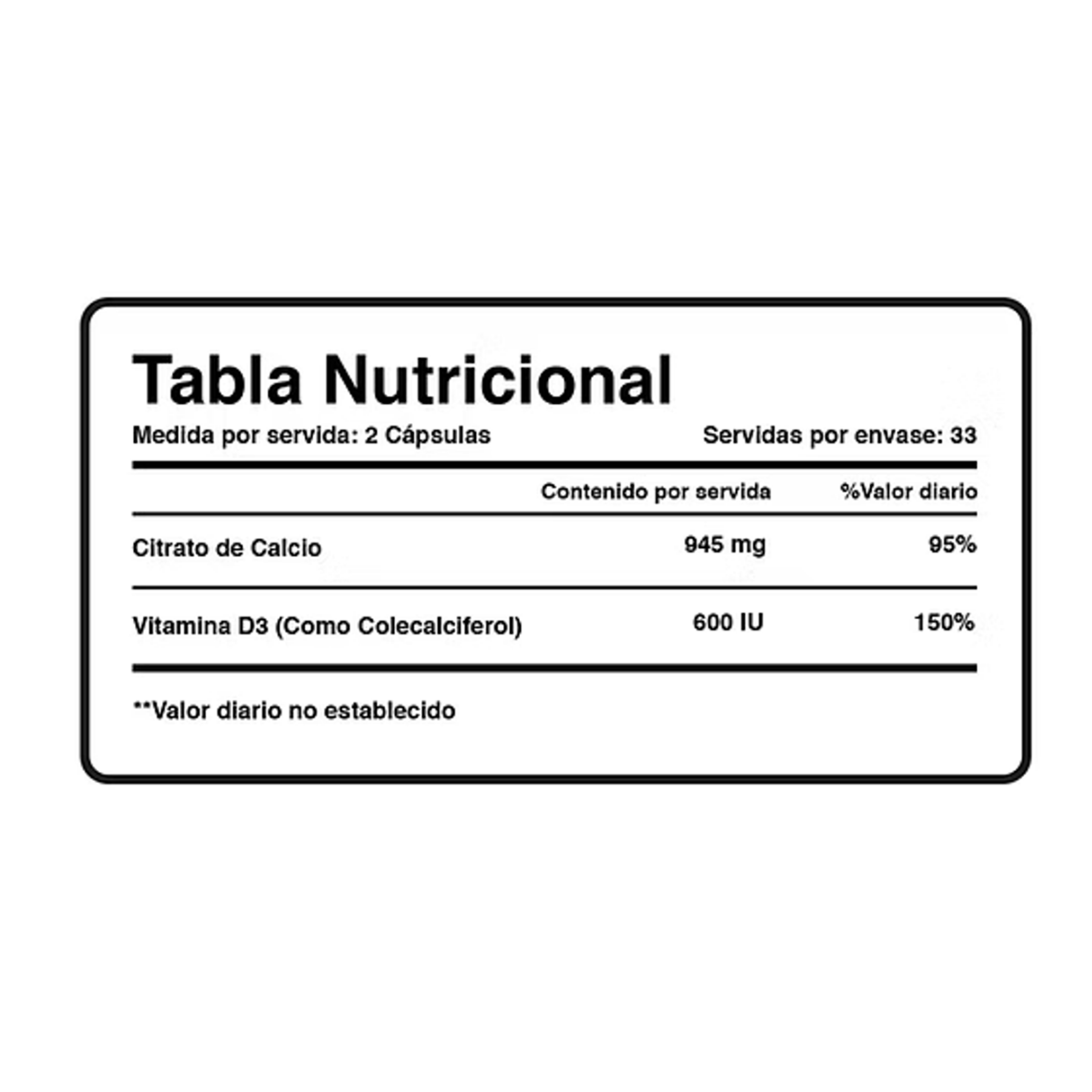 CALCIO CITRATO + VITAMINA D - fco x 100 Tab. 3