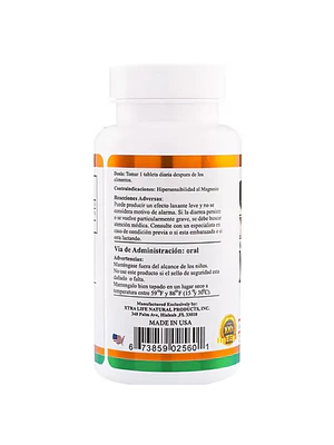 MAGNESIO 500 mg (oxido de magensio) - fco x 60 Tab.