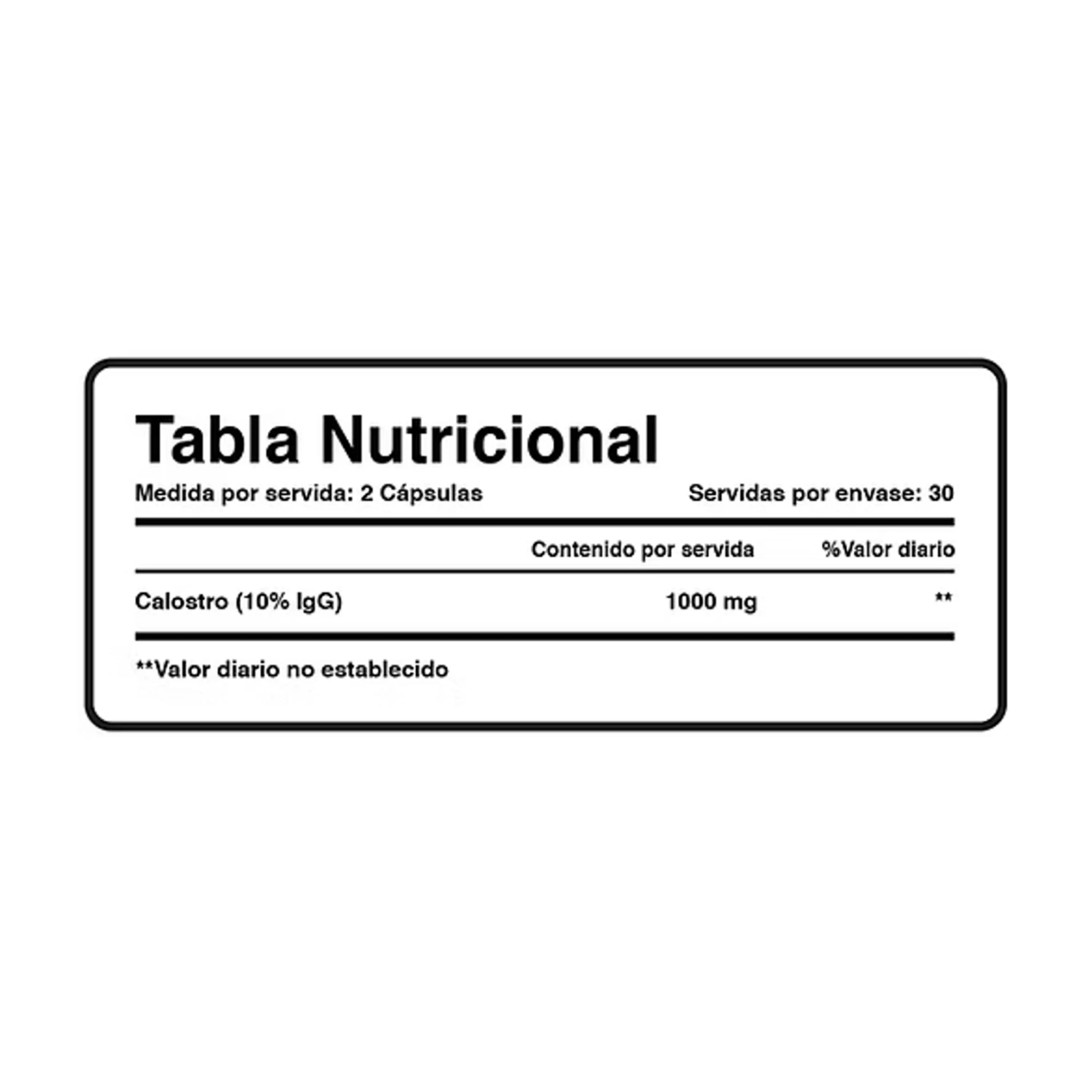CALOSTRO 500 mg (colostro) - fco x 60 cap. 3