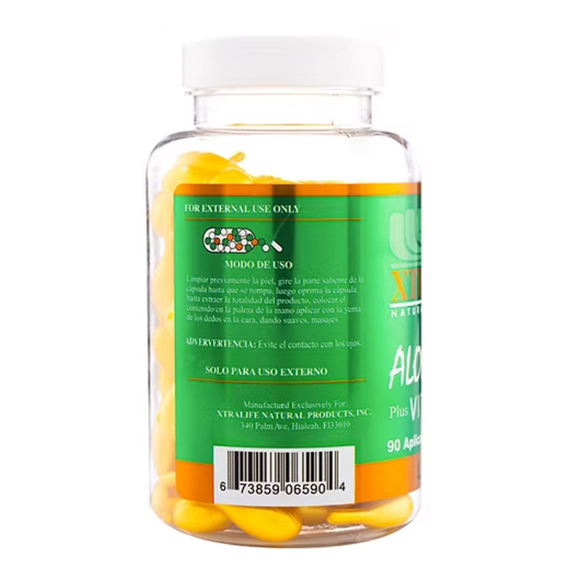 ALOE VERA + VITAMINA E (1200 mg) - fco x 90 softgel 2