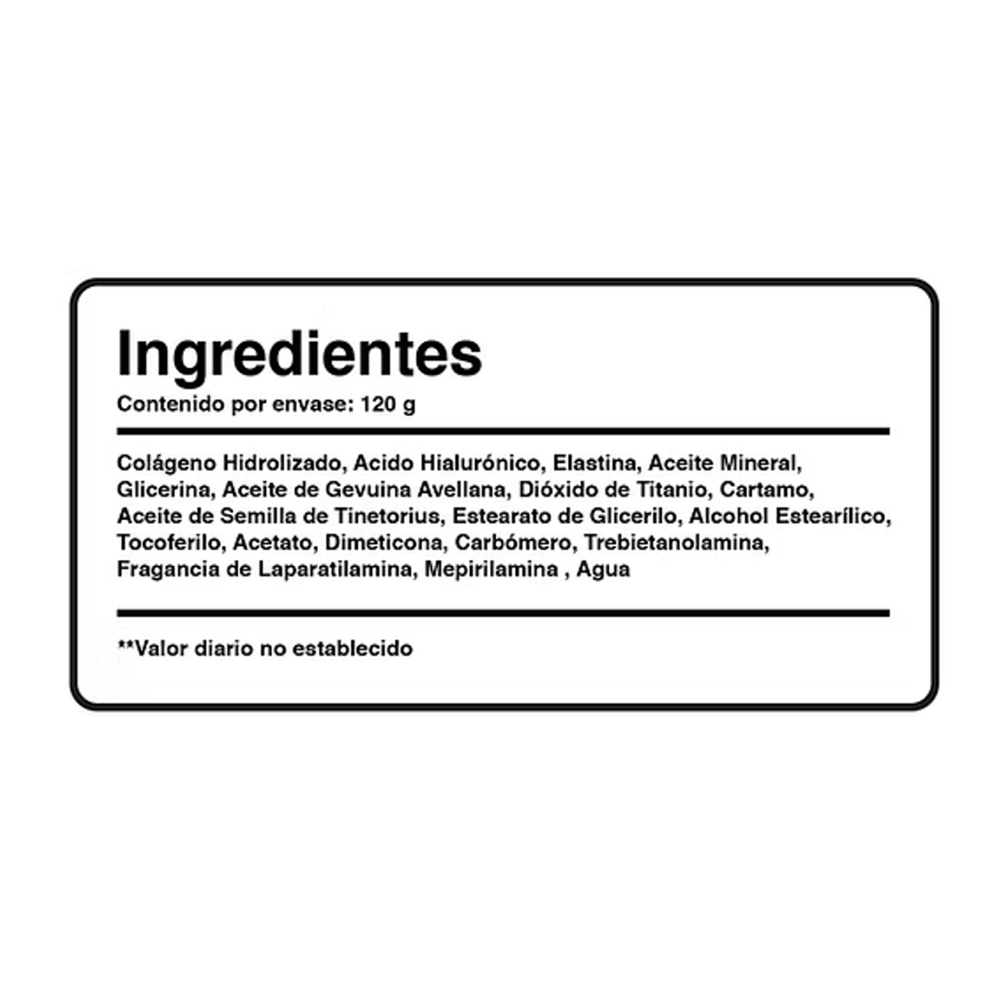 COLLAGEN / ELASTIN CREAM (crema colageno + elastina) - pt x 120 g. 3