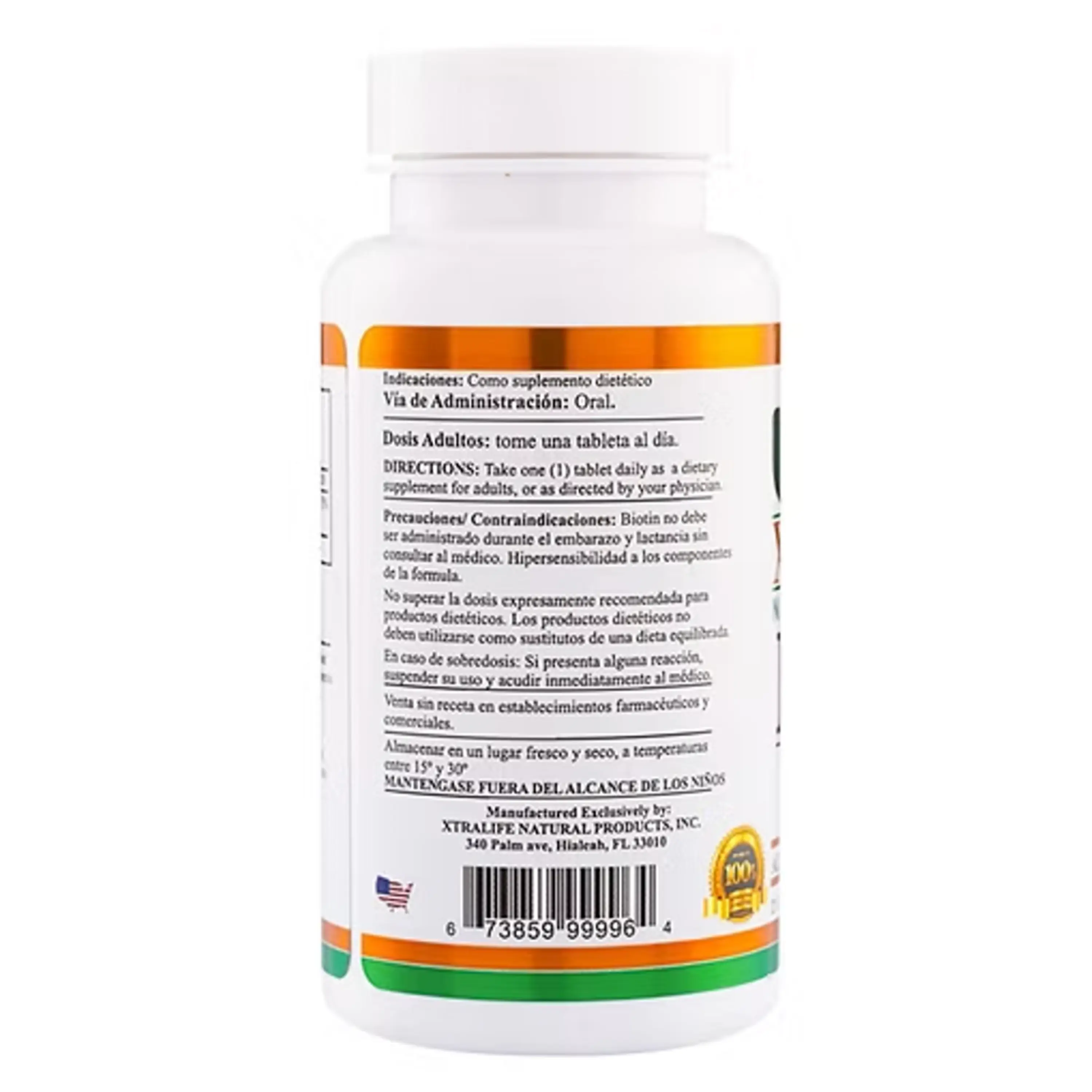 BIOTIN 10.000 mcg - fco x 60 Tab 2