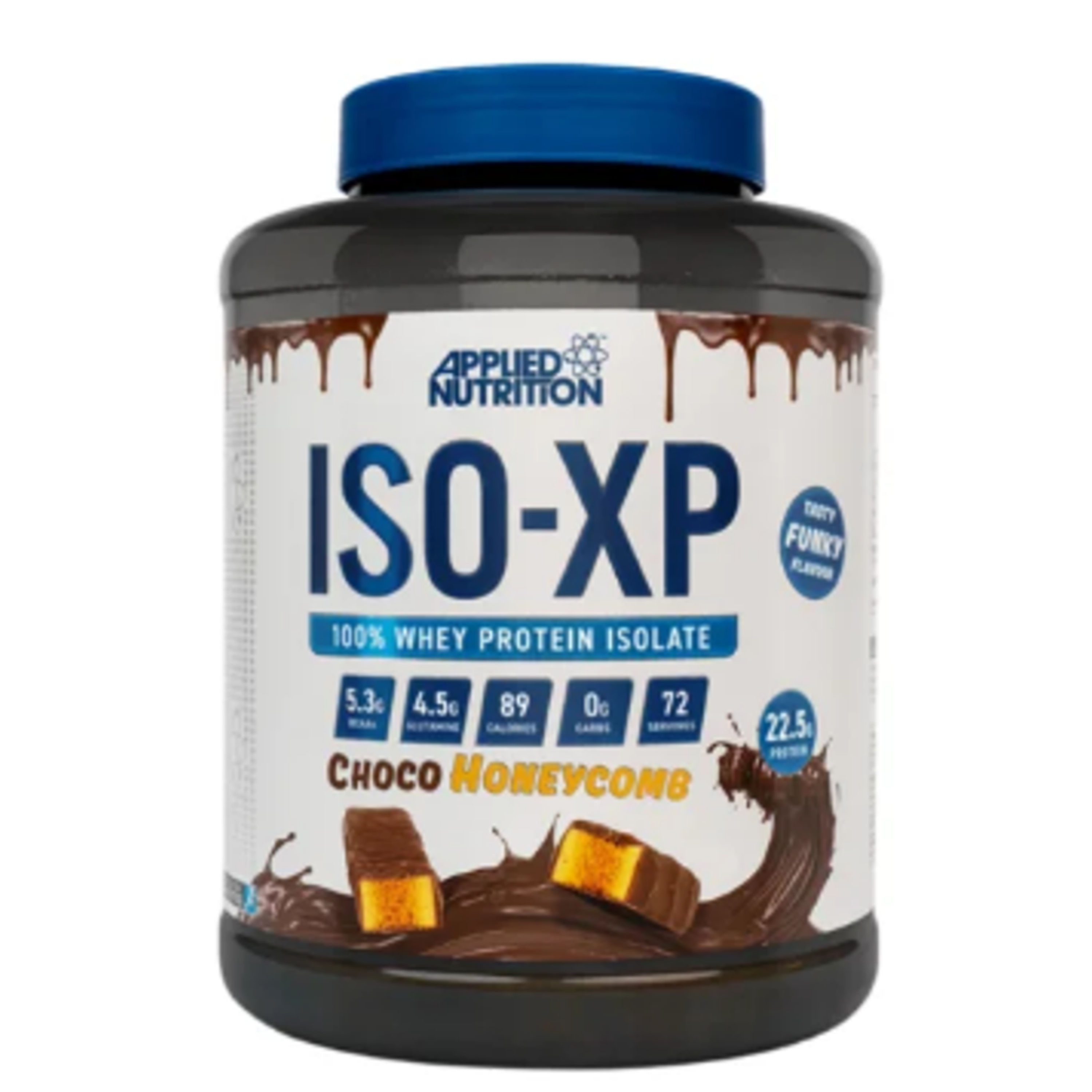 ISO XP 100% % whey protein isolate x 72 servicios - FCO x 1.8 Kg - CHOCO HONEYCOMB 1