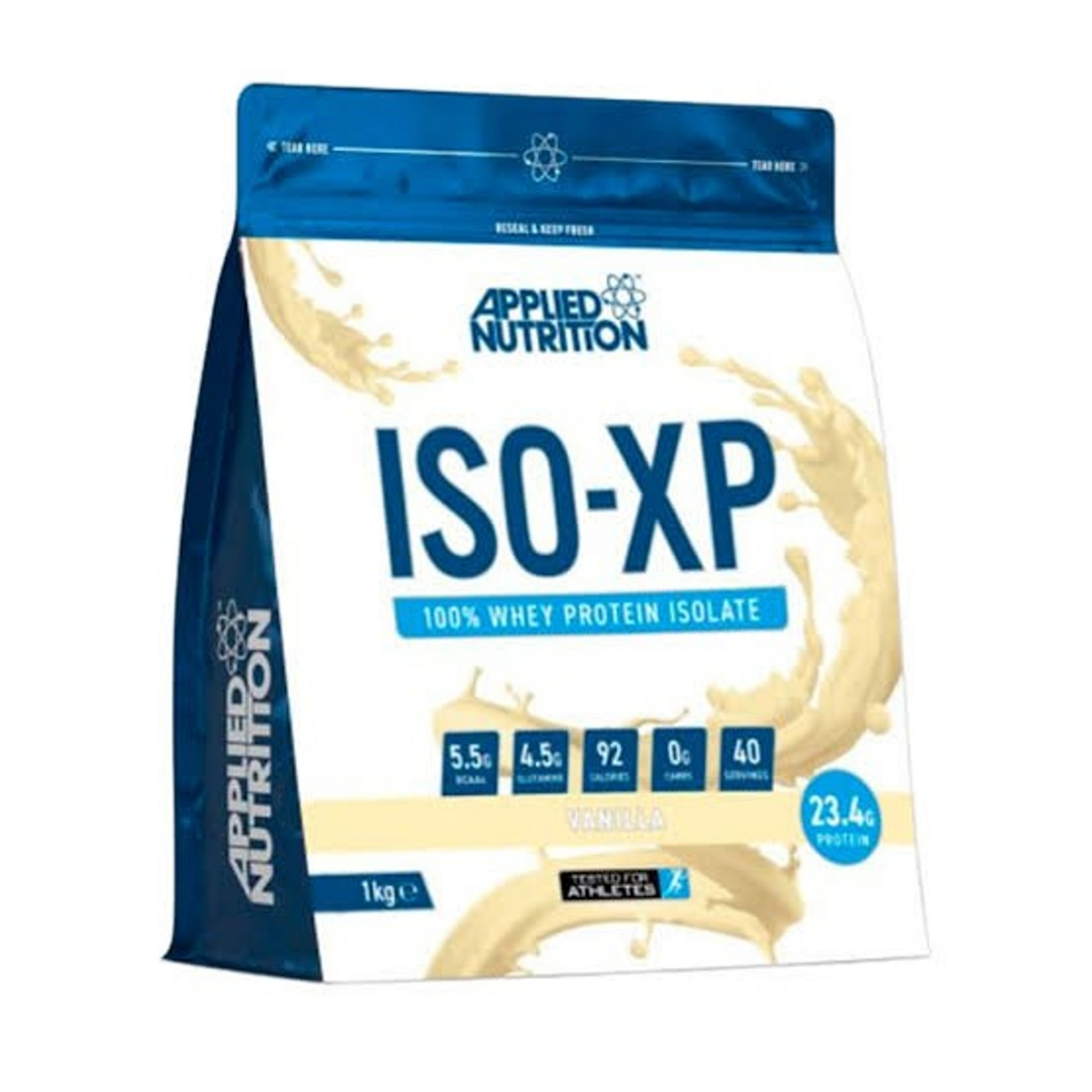 ISO XP 100 % whey protein isolate x 40 servicios - Bol x 1 kg - VAINILLA 1