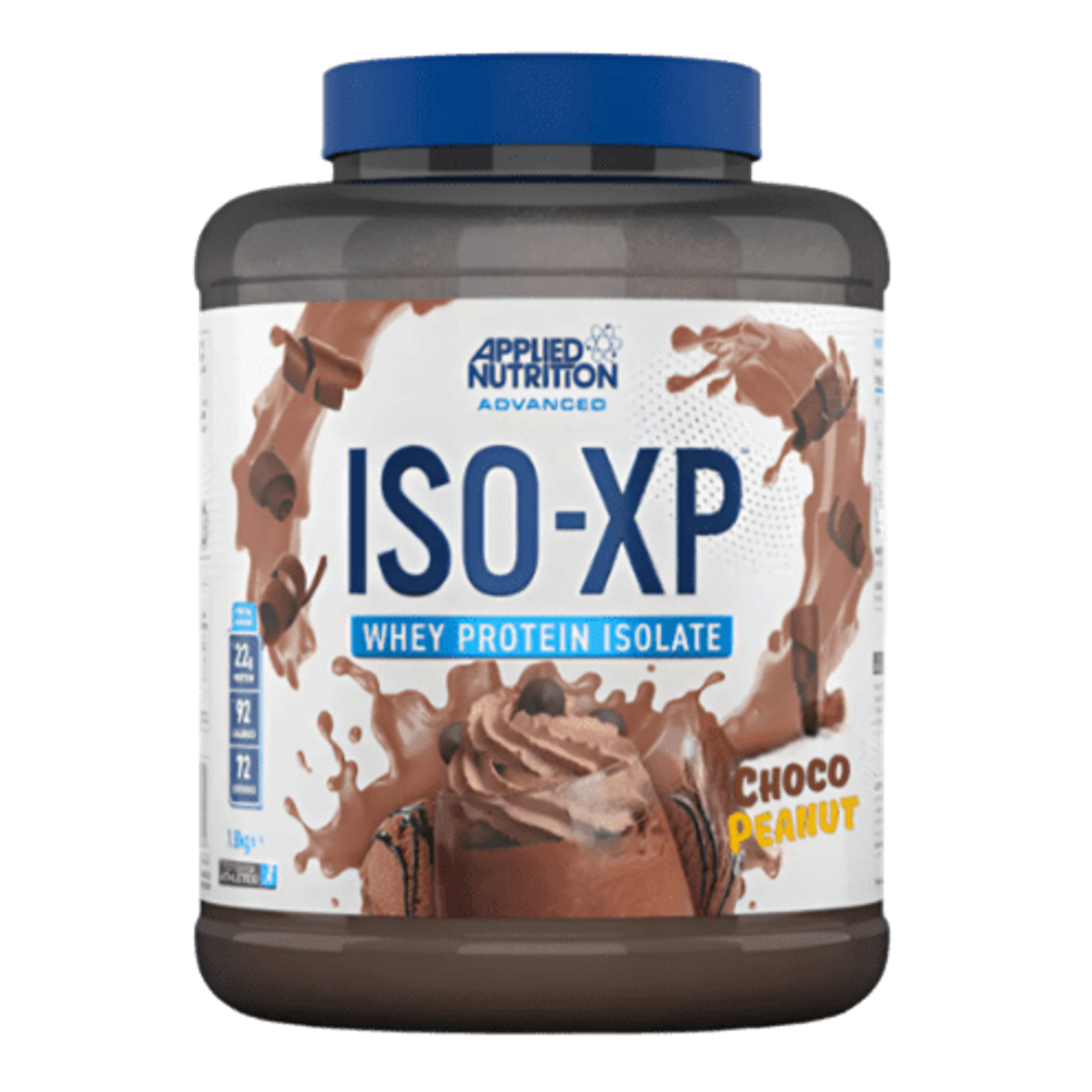 ISO XP 100% % whey protein isolate x 72 servicios - FCO x 1.8 Kg - CHOCO PEANUT 1