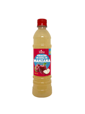 VINAGRE de SIDRA de MANZANA - fco x 500 ml.