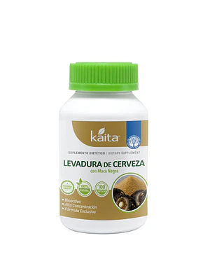 LEVADURA DE CERVEZA/MACA NEGRA - fco x 100 cap.