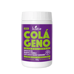 COLAGENO (magnesio, vit c, cartílago de tiburón, arandanos) / pt x 400 g. - MORA