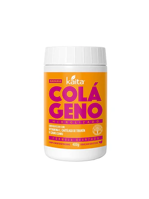 COLAGENO (vit c, cartilago tiburon, camu camu) / pt x 400 g. - NARANJA