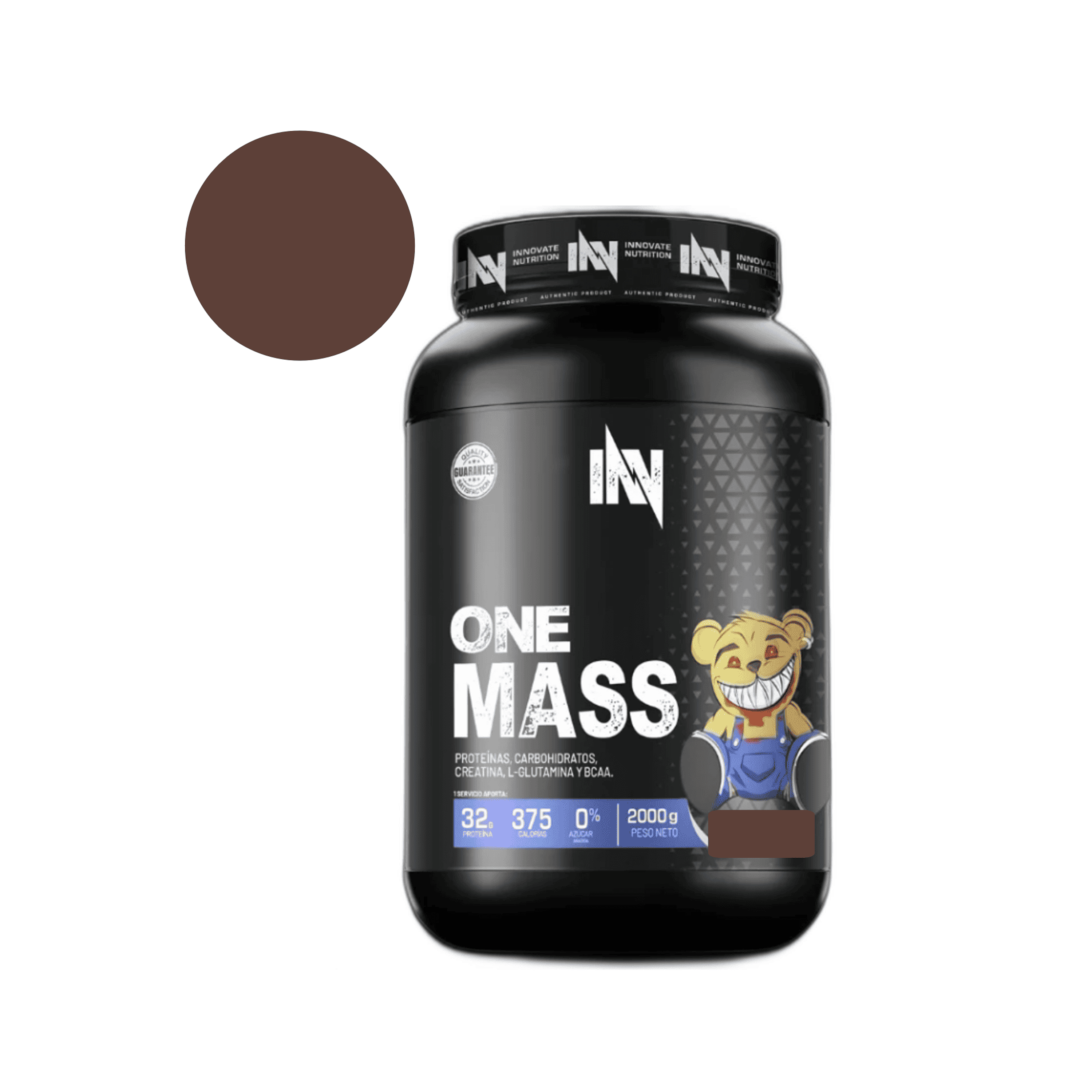 ONE MASS x 2000 g pote - CHOCOLATE - VAINILLA - COOKIES 8