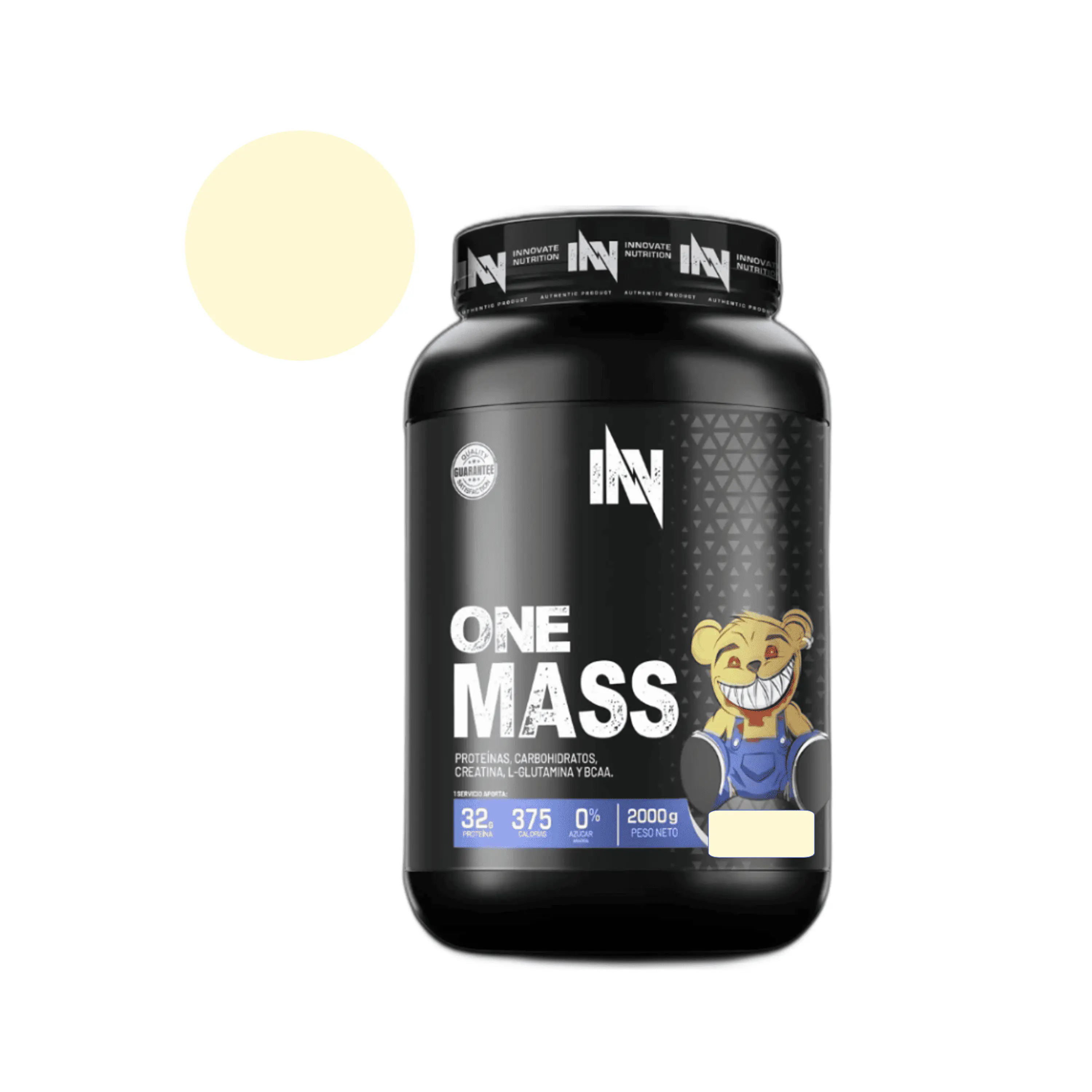 ONE MASS x 2000 g pote - CHOCOLATE - VAINILLA - COOKIES 9