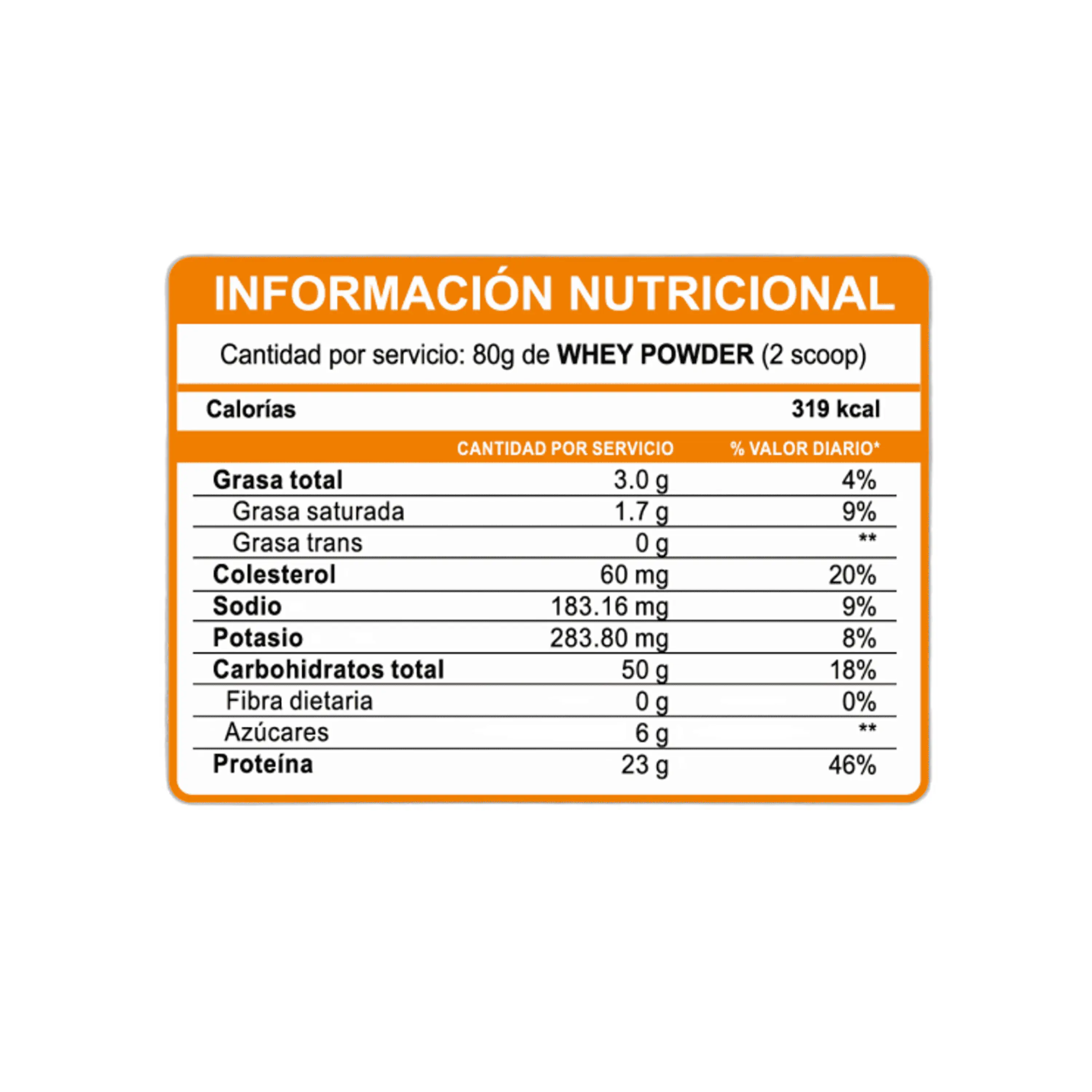 WHEY POWDER 2