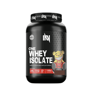ONE WHEY ISOLATE x 1200 g pote - VAINILLA - CHOCOLATE - COOKIES