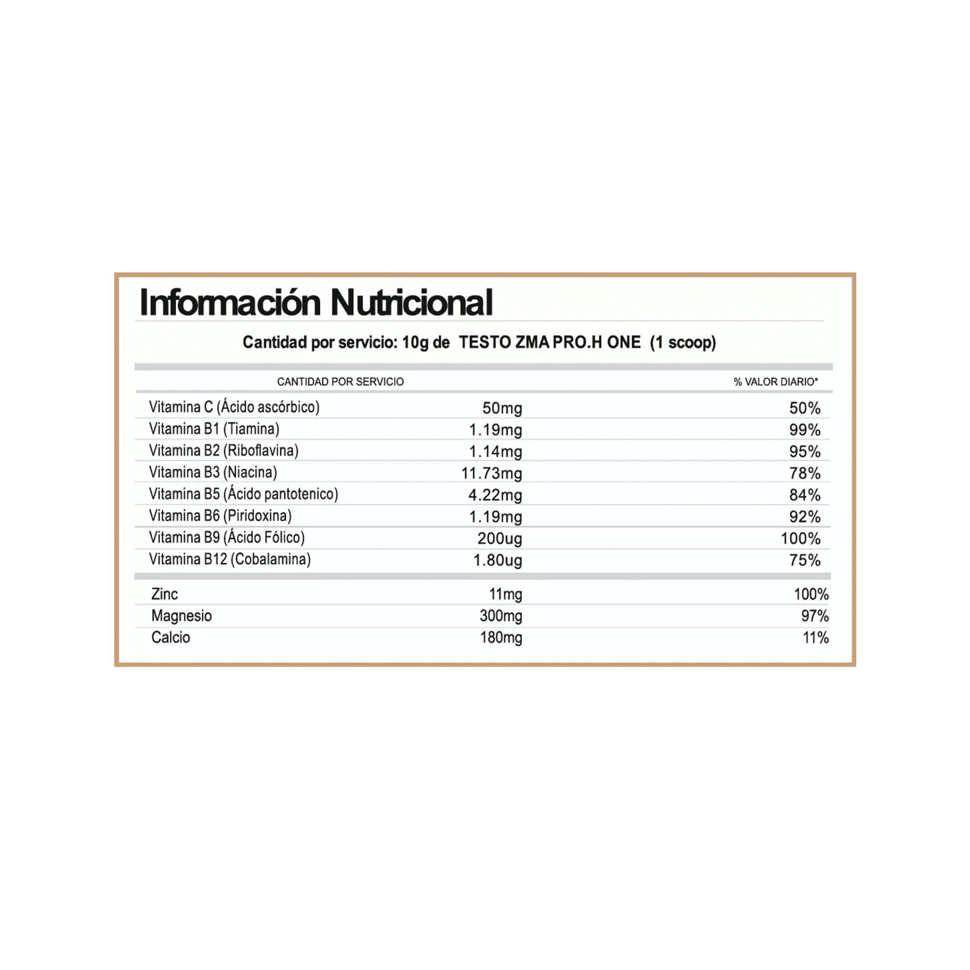 INN ZMA (PRO.H ONE) x 500 g - CITRUS PUNCH 2