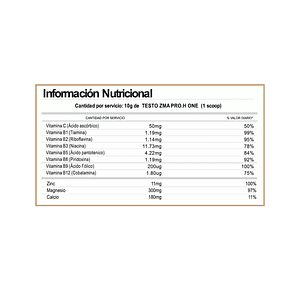INN ZMA (PRO.H ONE) x 500 g - CITRUS PUNCH