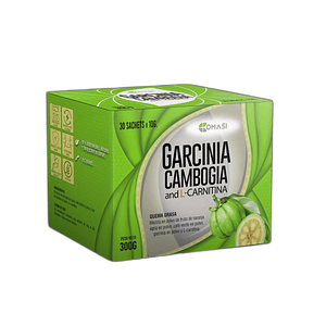GARCINIA CAMBOGIA Y L CARNITINA - caj x 30 u. - pote 300gr