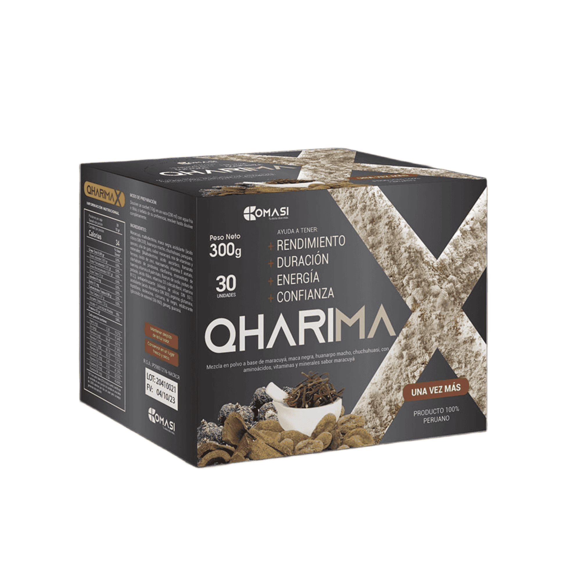 COMASI QHARIMAX - caj x 30 - pote 300gr. 2