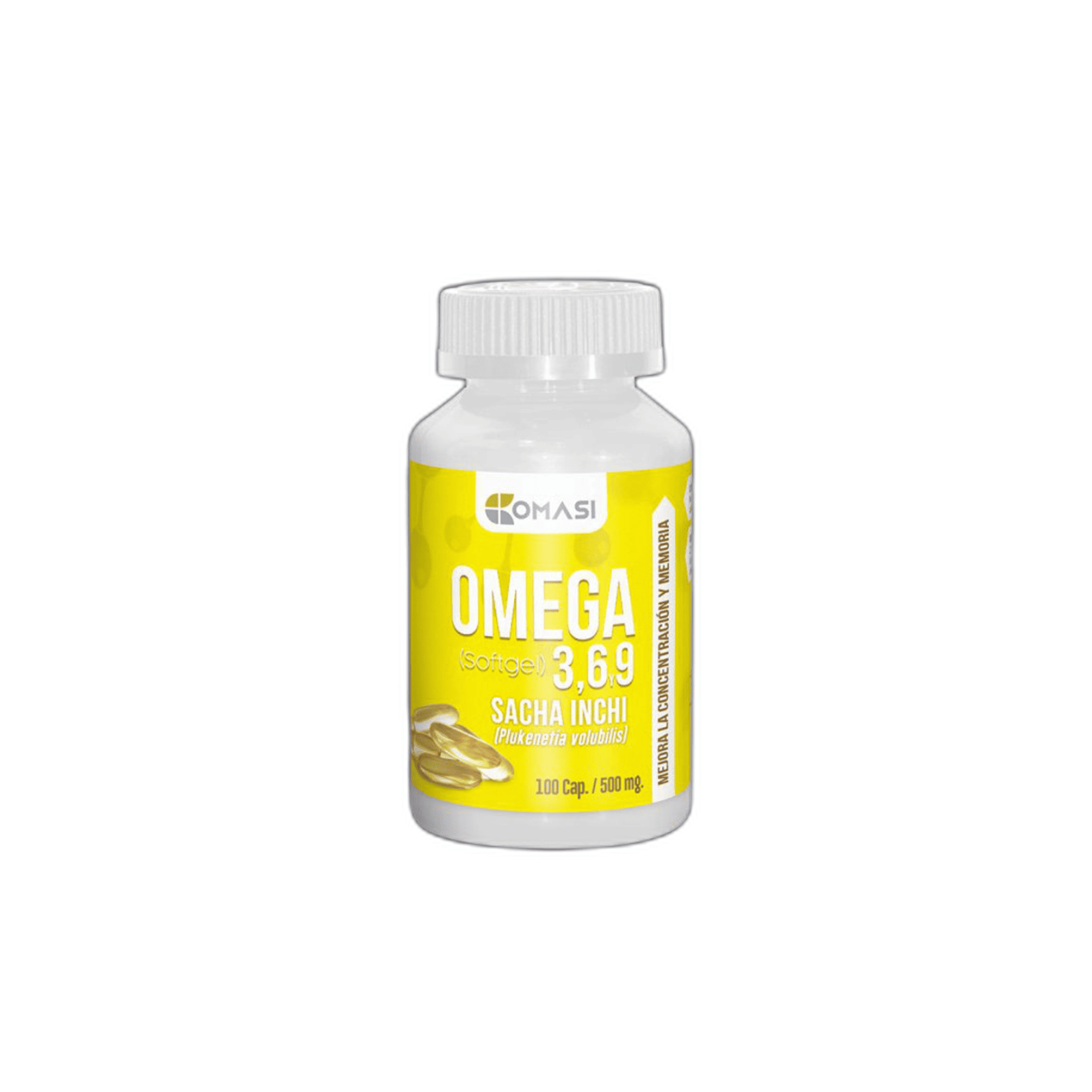 OMEGA 369-SACHA INCHI 500MG - FCO x 100SOFTGEL 1
