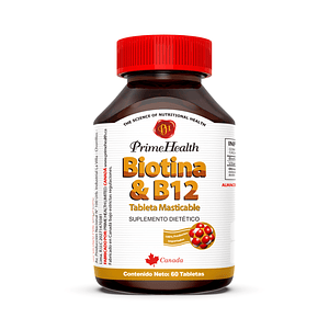 BIOTINA + B12 - fco 60 tab.