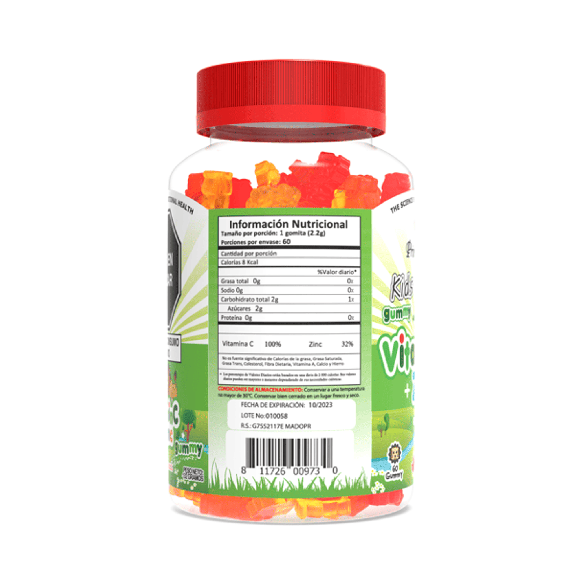  Vitamin C + ZINC kids - fco x 60  2