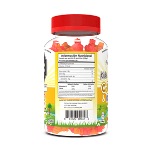 CALCIO + VITAMIN D3 KIDS - fco x 60 gomitas