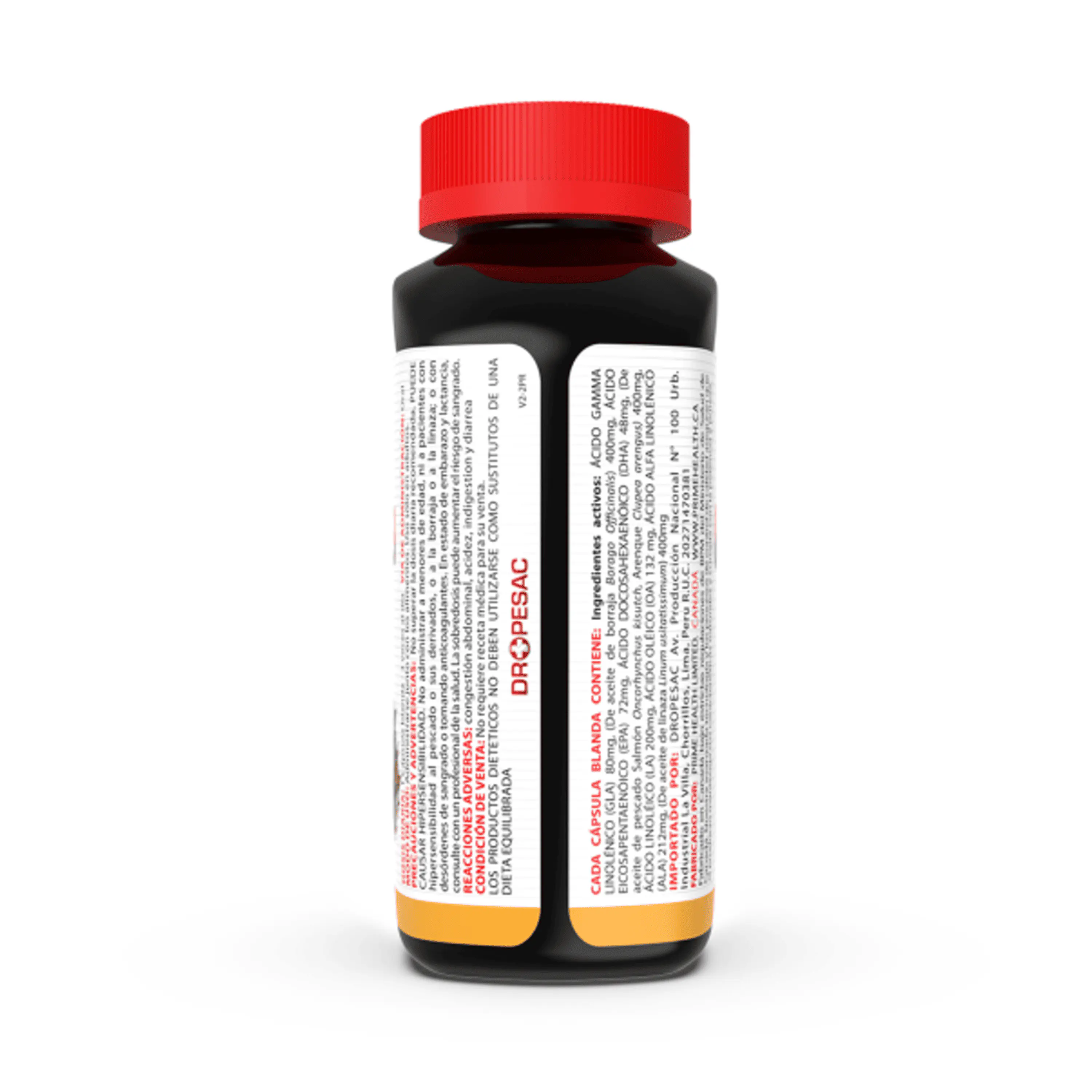 PRIME HEALTH OMEGA 3 6 9 x 1200 mg - fco x 90 cap 3