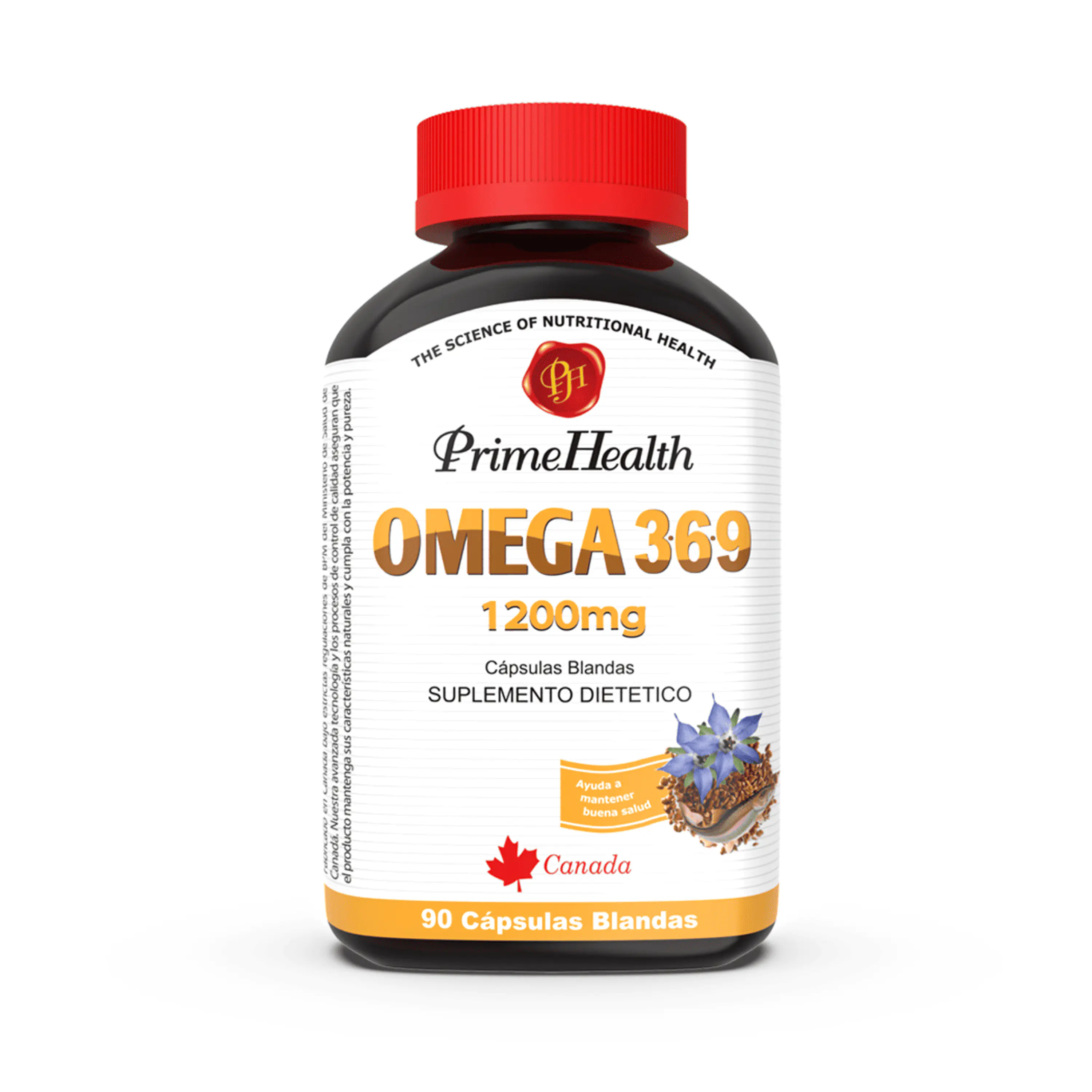 PRIME HEALTH OMEGA 3 6 9 x 1200 mg - fco x 90 cap 1