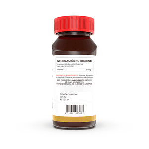 VITAMINA C x 500 MG - fco x 60 tab.