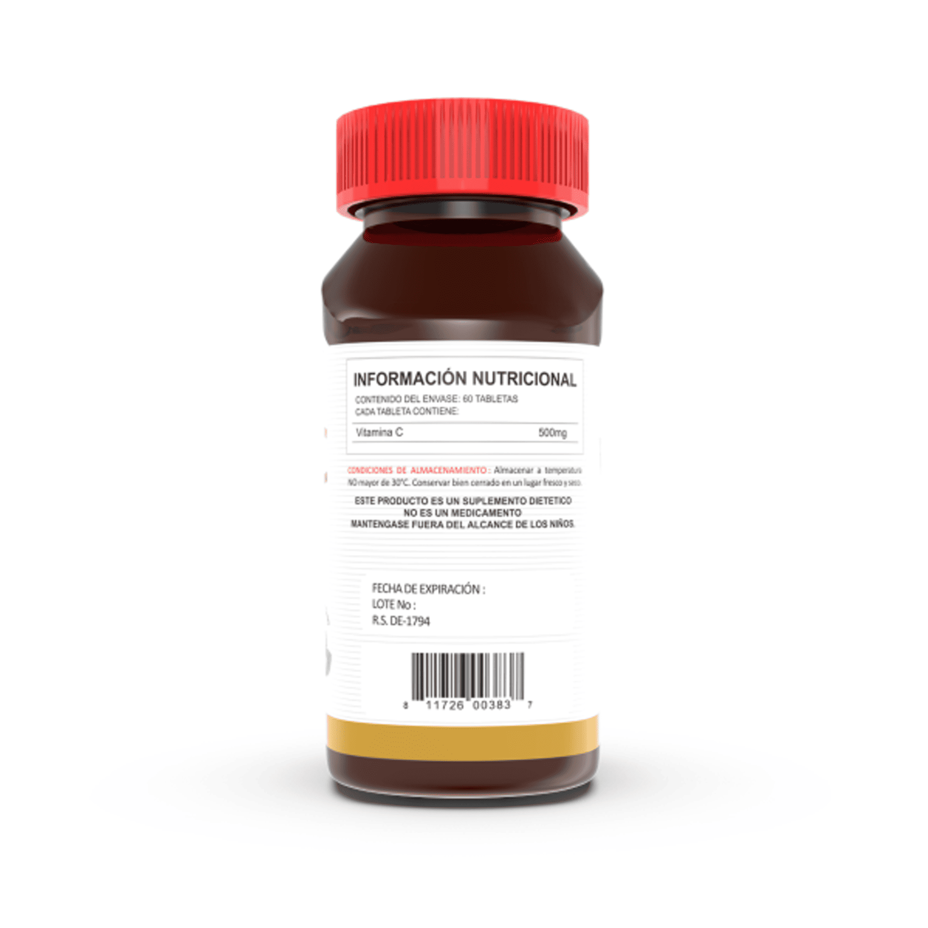 VITAMINA C x 500 MG - fco x 60 tab. 2