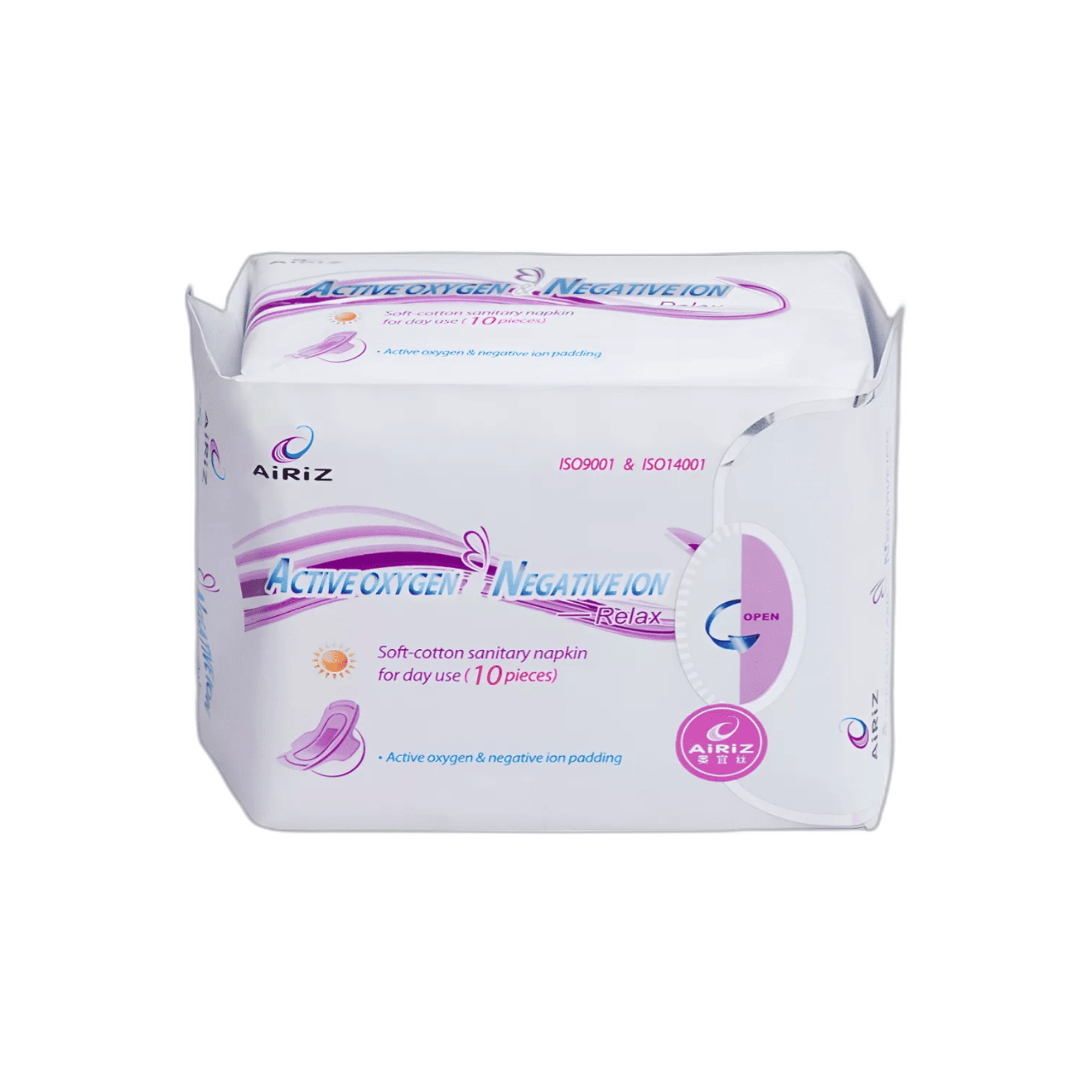 TIENS AIRIZ TOALLA HIGIENICAS DE DIA - paq x 10 u. 1