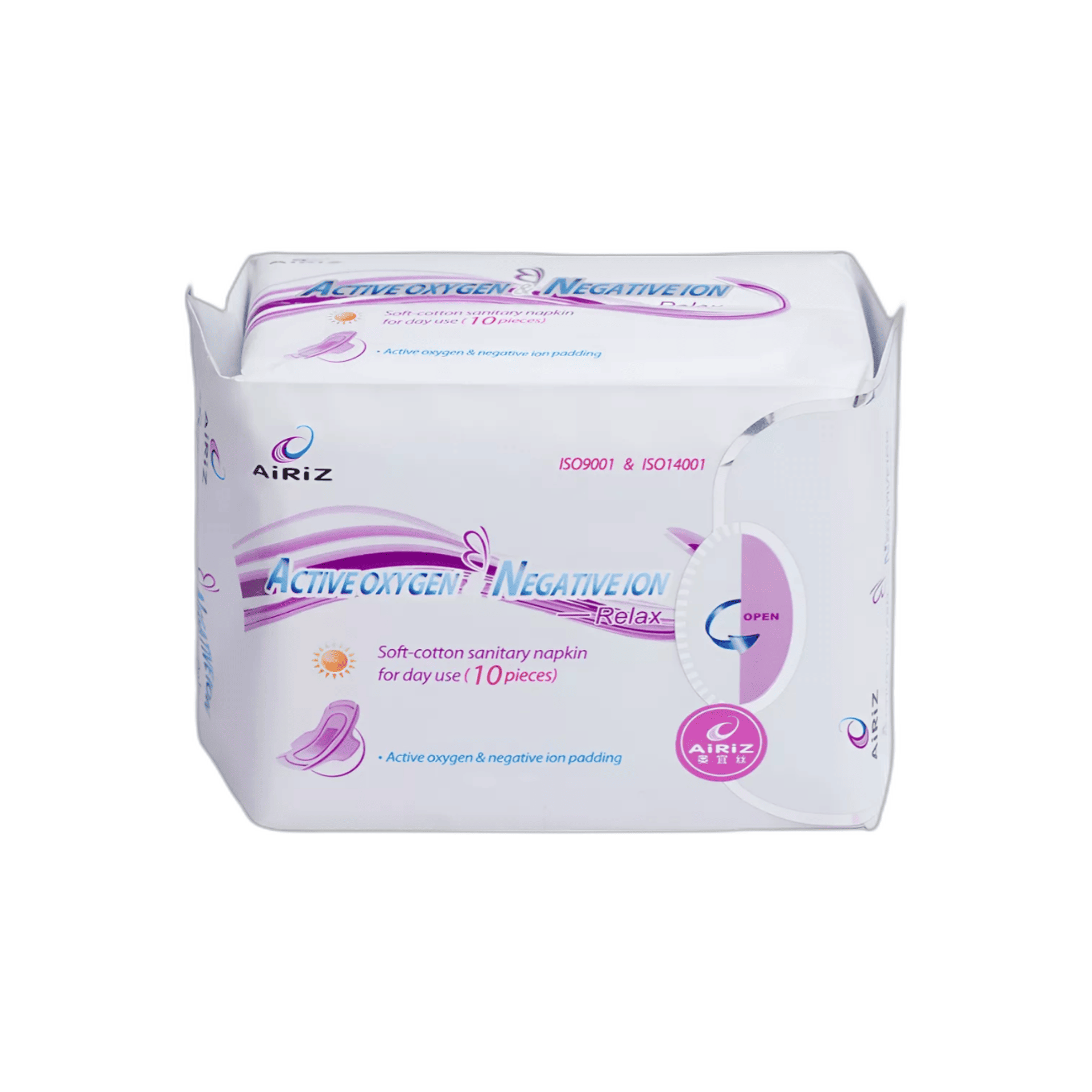 TIENS AIRIZ TOALLA HIGIENICAS DE DIA - paq x 10 u. 1