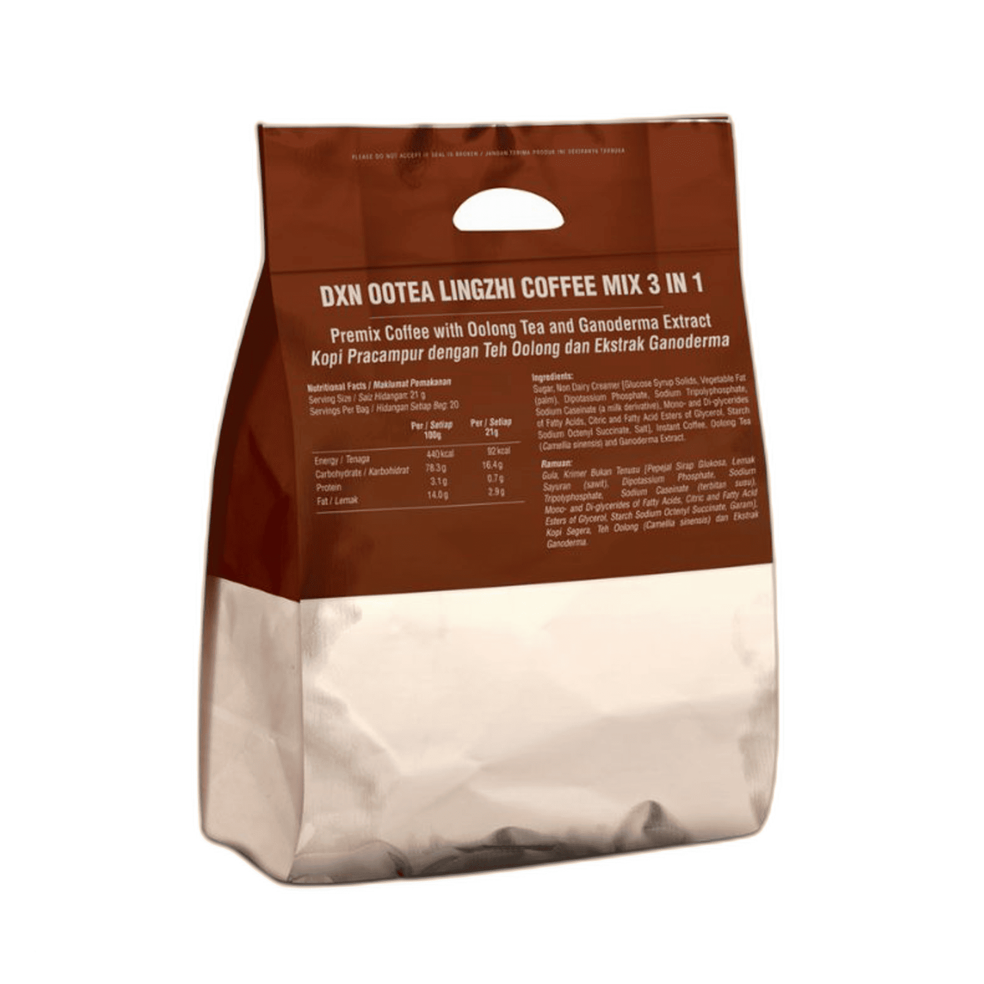 OOTEA LINGZHI COFFEE MIX 3 en 1 2