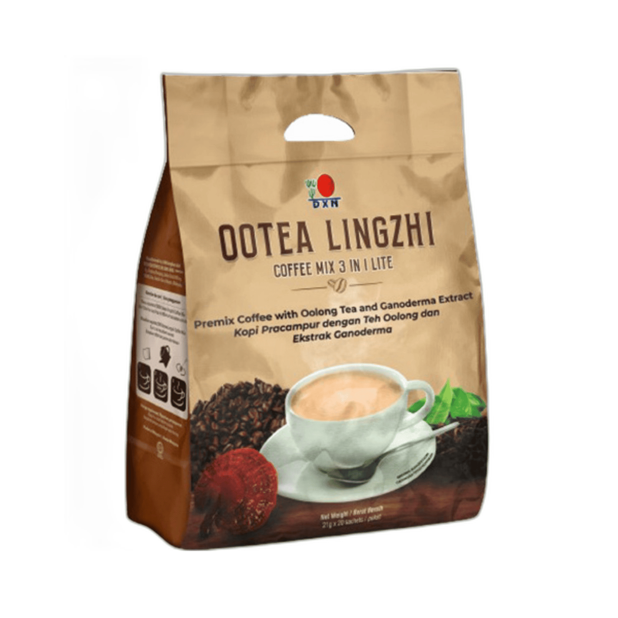 OOTEA LINGZHI COFFEE MIX 3 en 1 1