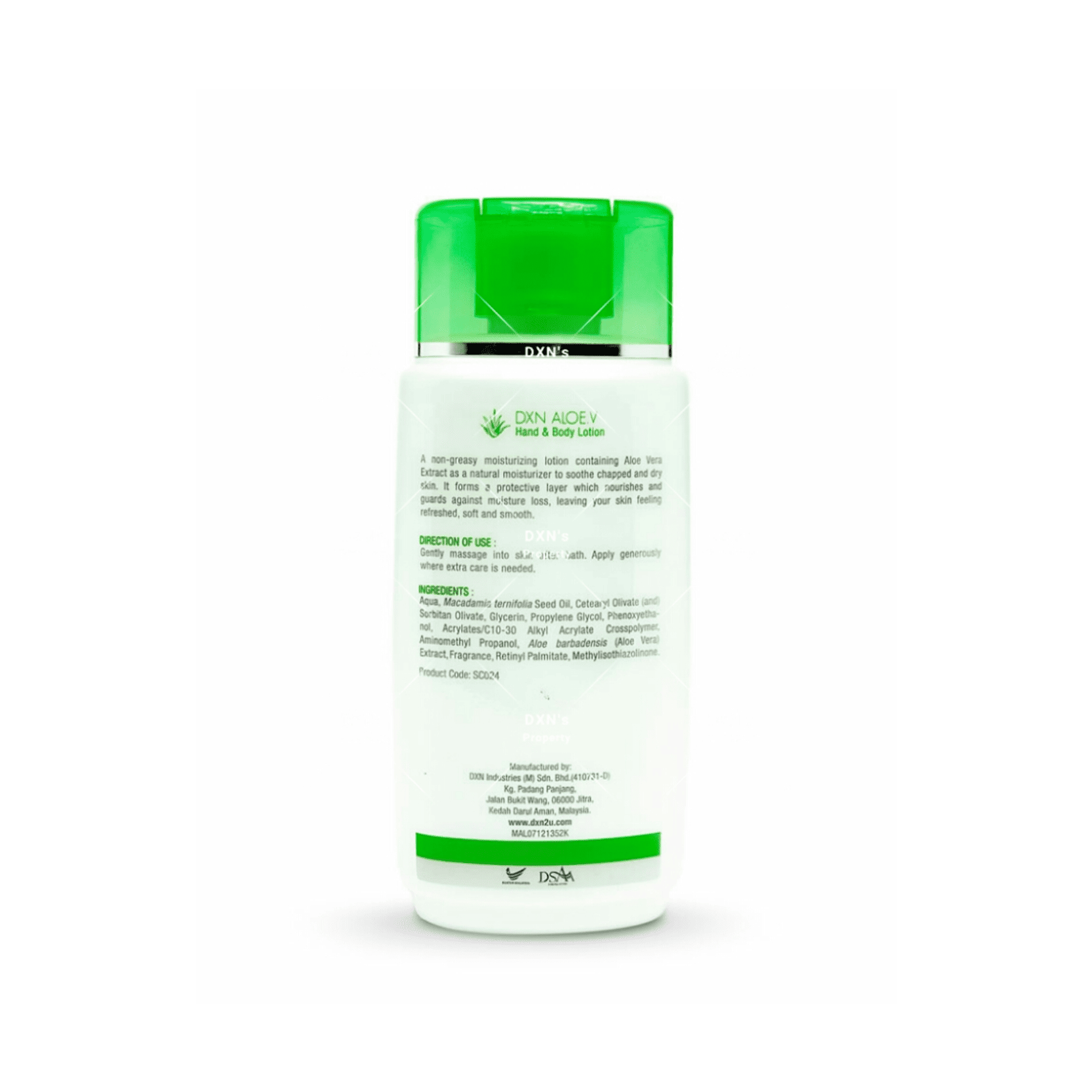 CREMA ALOE.V HAND BODY LOTION - tb x 250 ml. 2