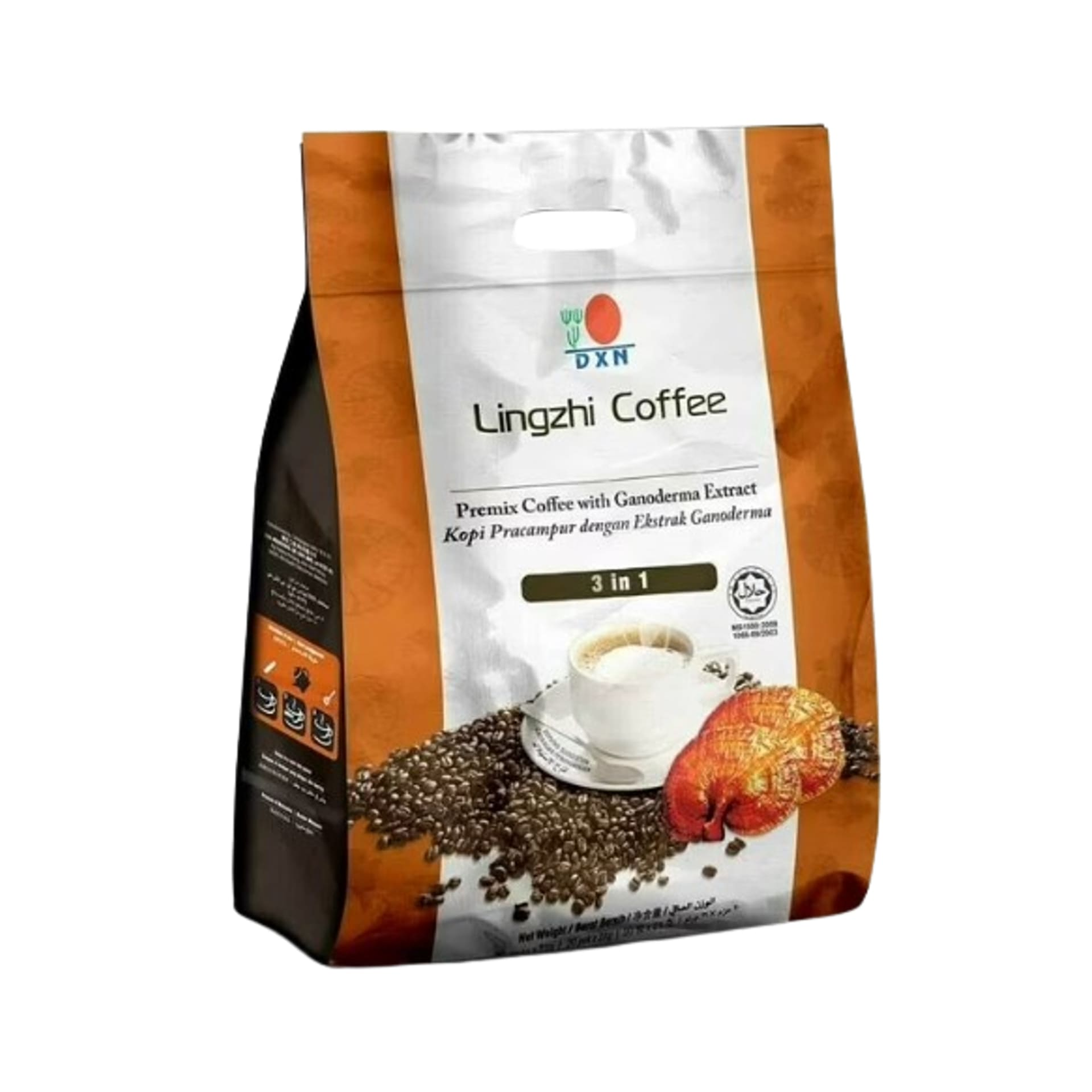 Cafe Lingzhi 3 En 1 Con Ganoderma 20 Sobres Dxn Peru 1