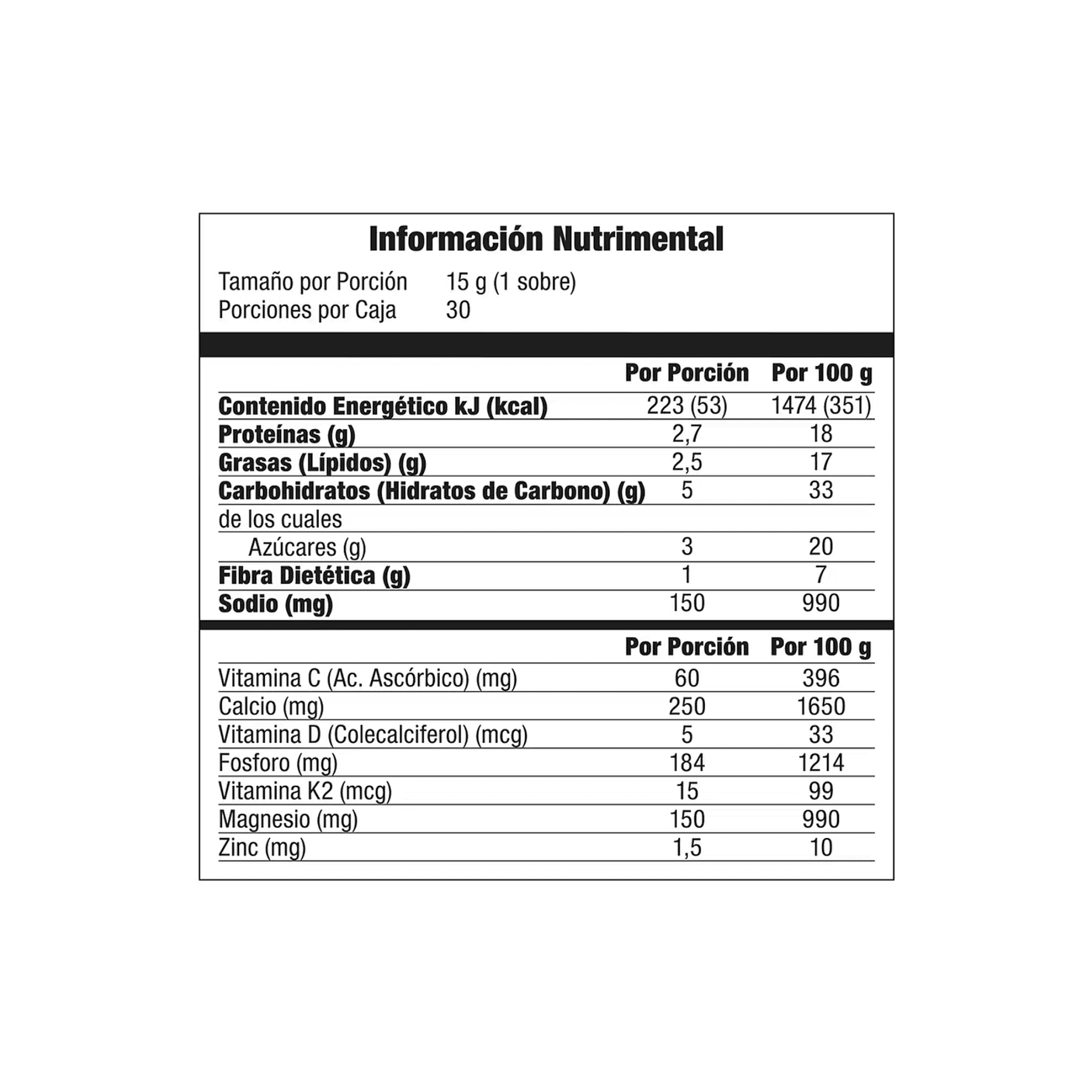 ONMIOST - caj x 30 u. 2