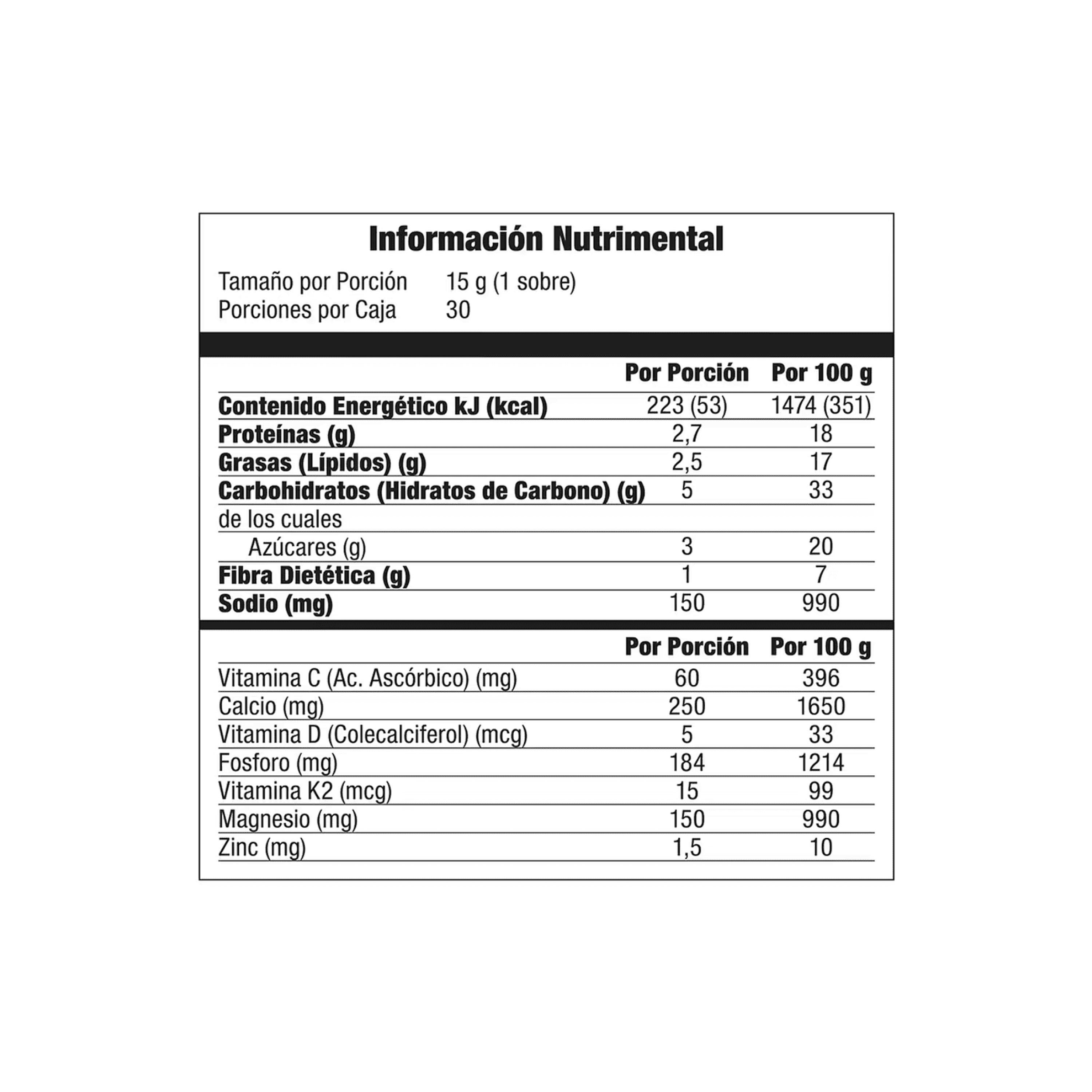 ONMIOST - caj x 30 u. 2